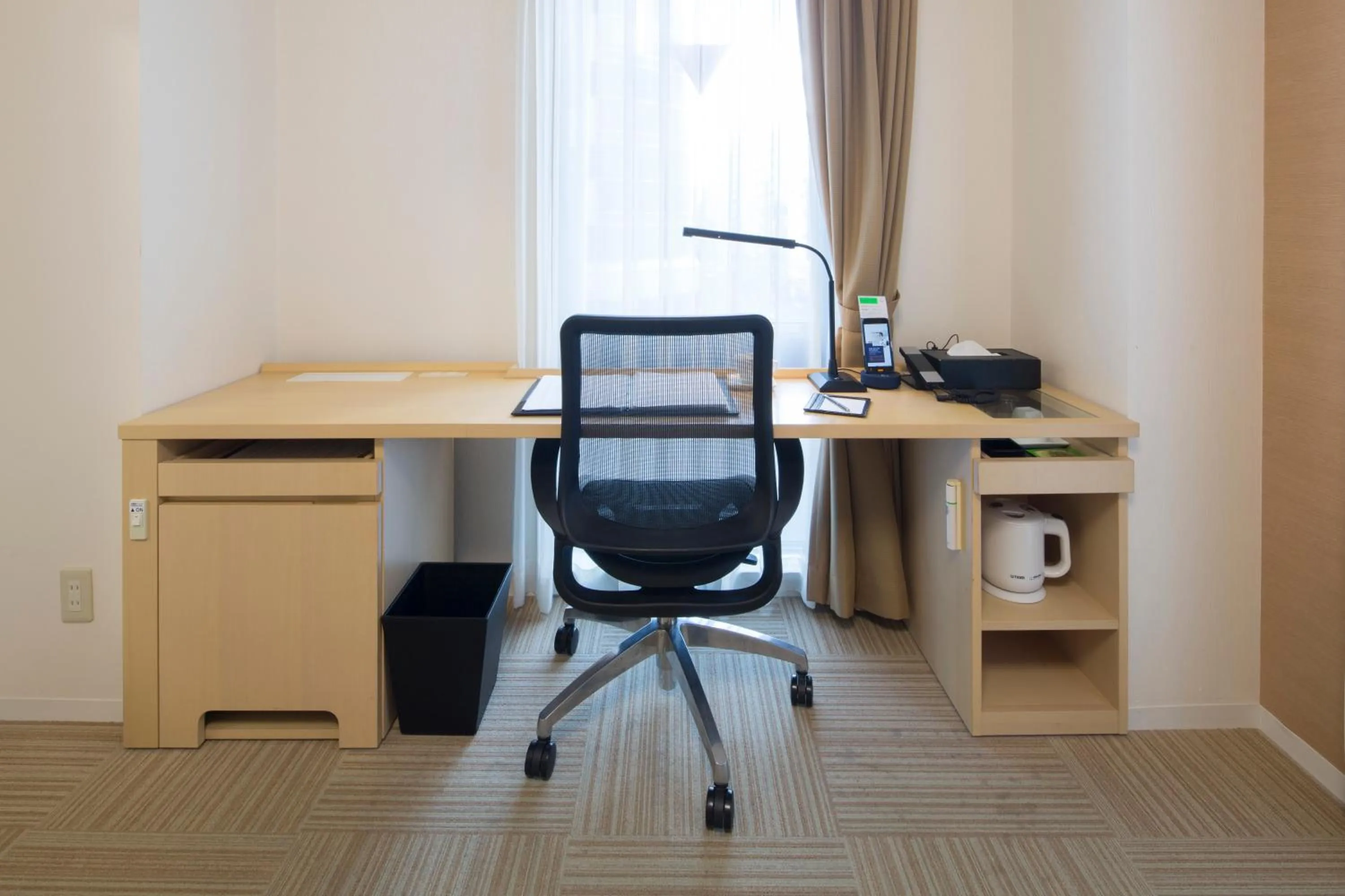 Decorative detail in Shizutetsu Hotel Prezio Shizuoka Ekinan