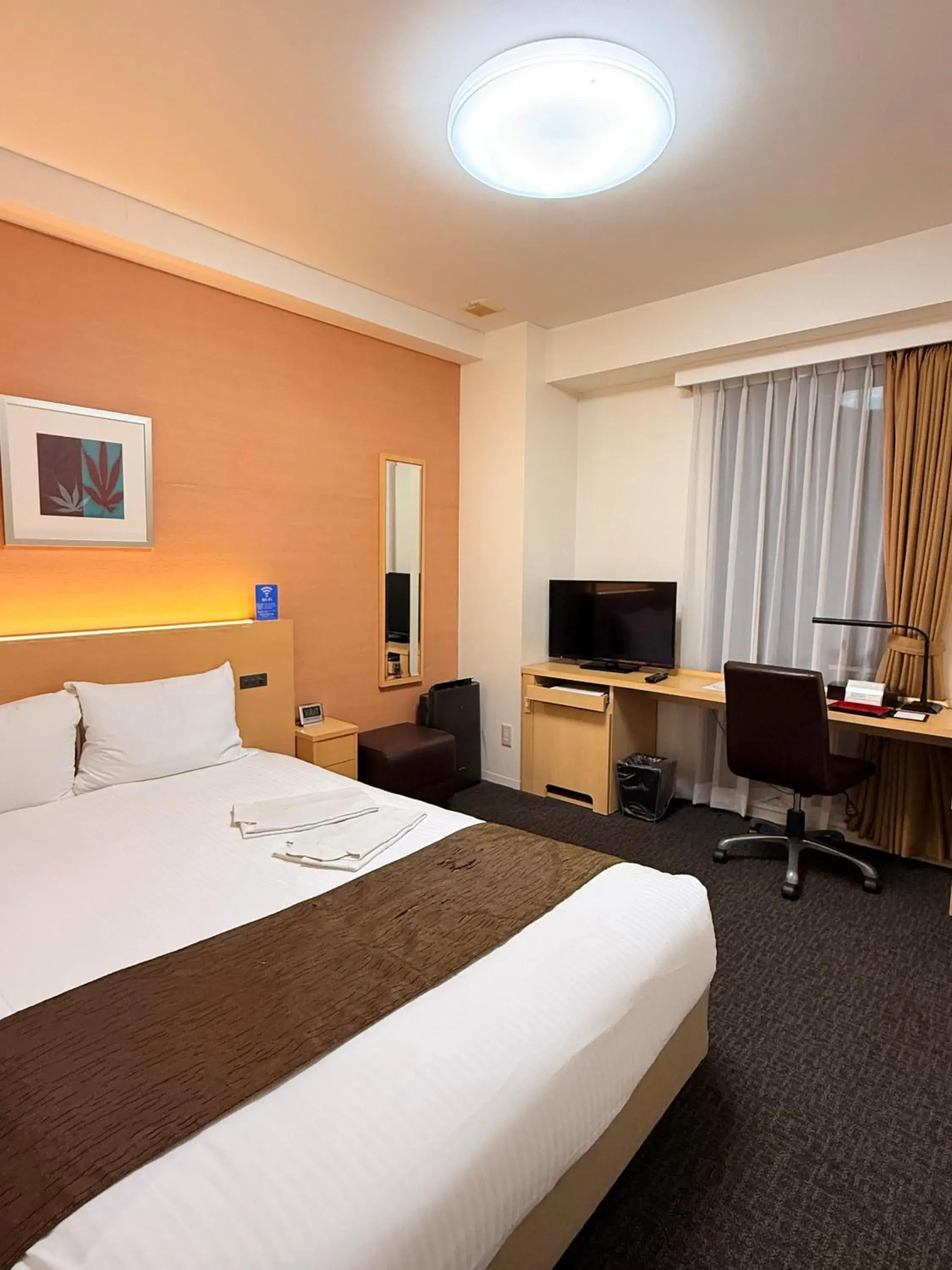 Bedroom, Bed in Shizutetsu Hotel Prezio Shizuoka Ekinan Bedroom, Bed in Shizutetsu Hotel Prezio Shizuoka Ekinan