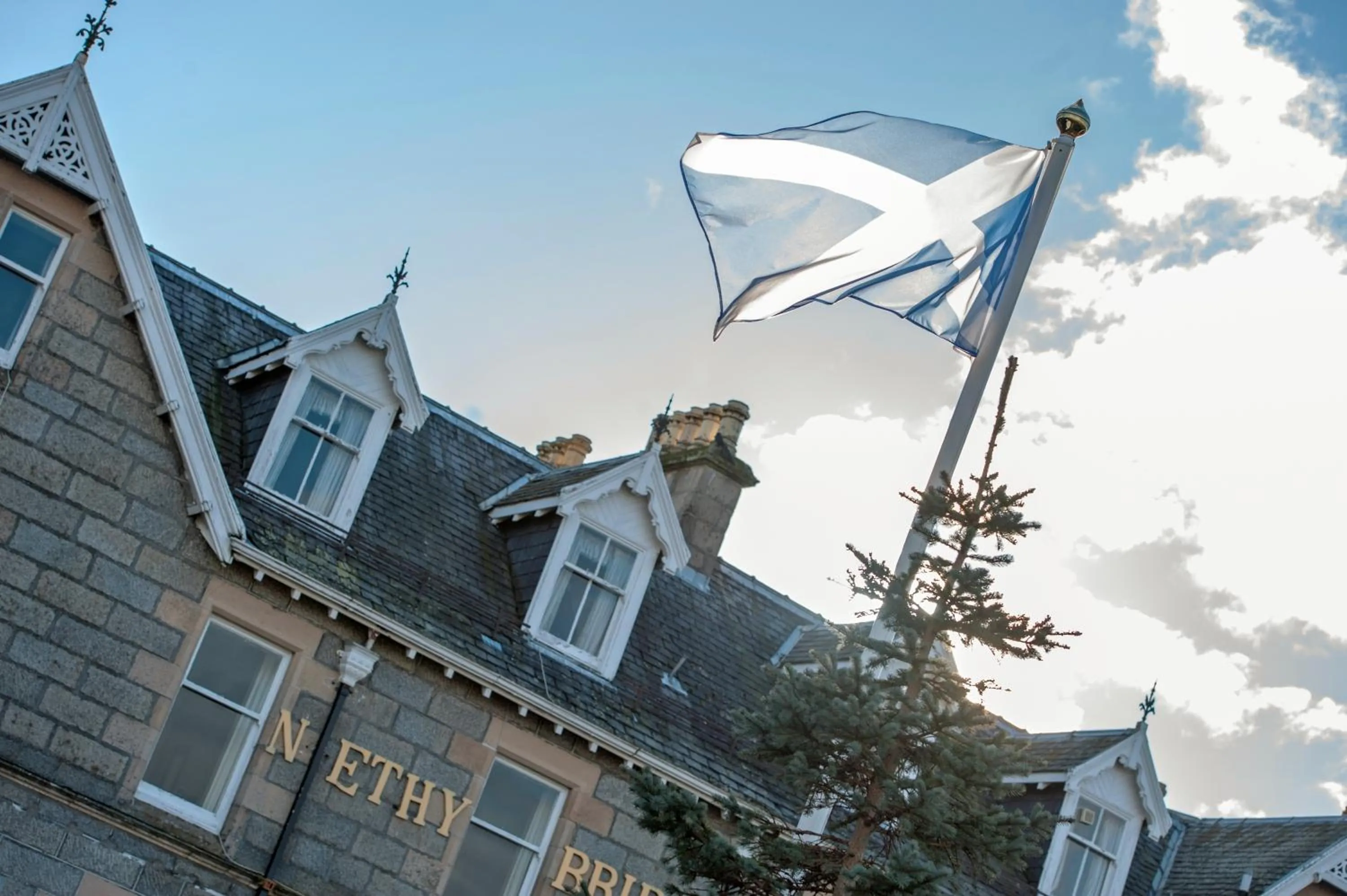 Decorative detail in Nethybridge Hotel