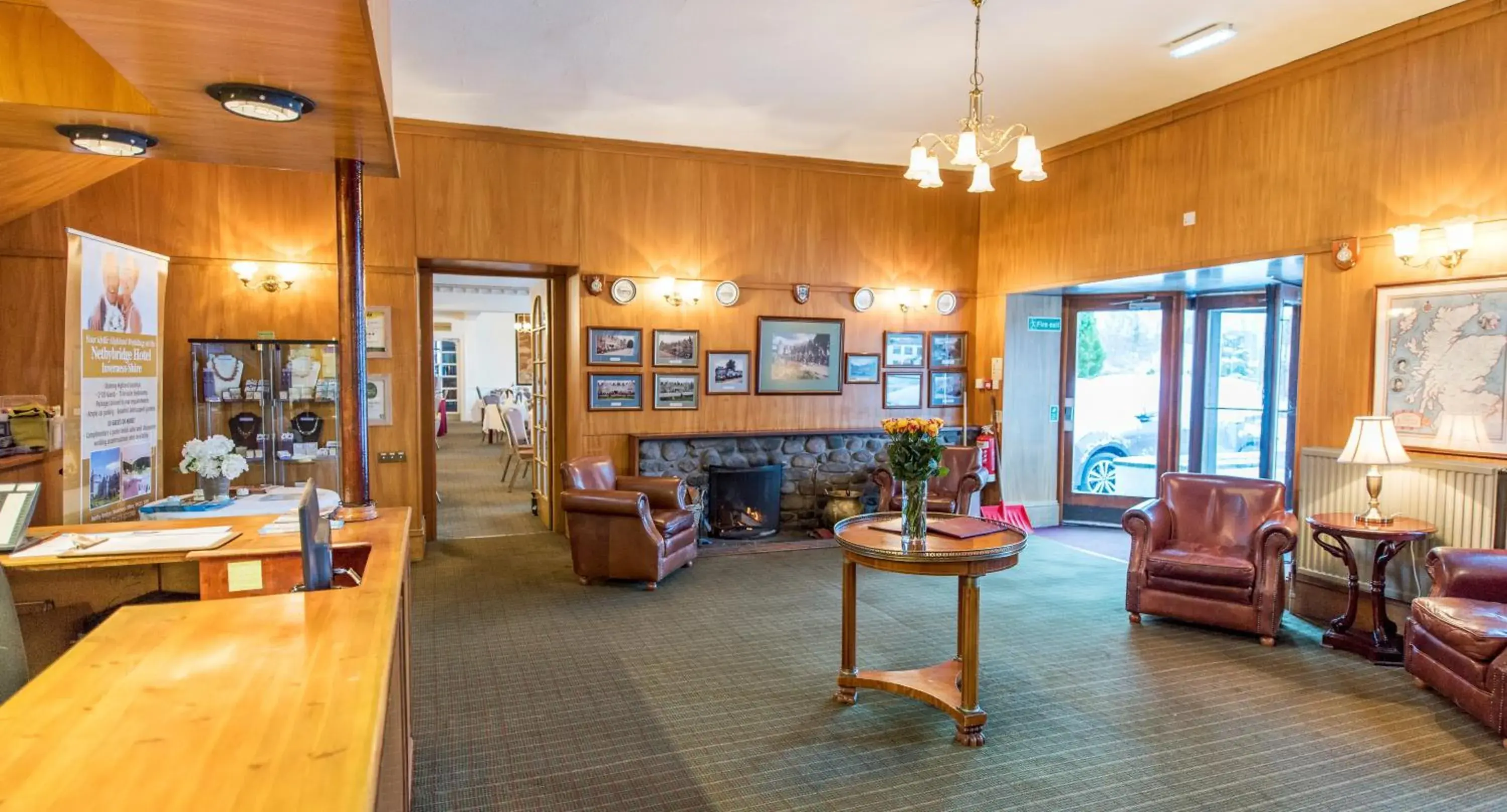 Lobby or reception in Nethybridge Hotel Lobby or reception in Nethybridge Hotel
