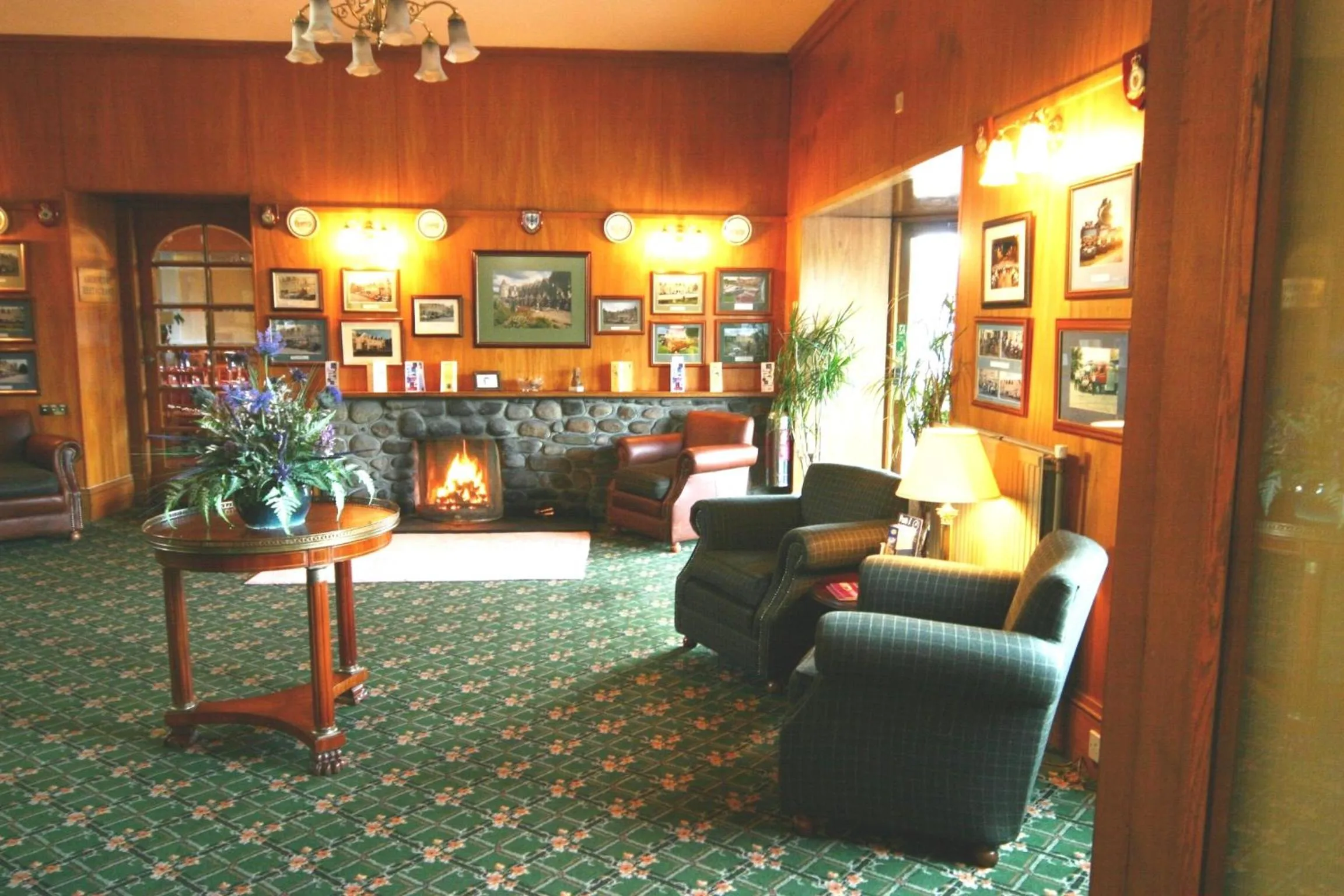 Lobby or reception in Nethybridge Hotel