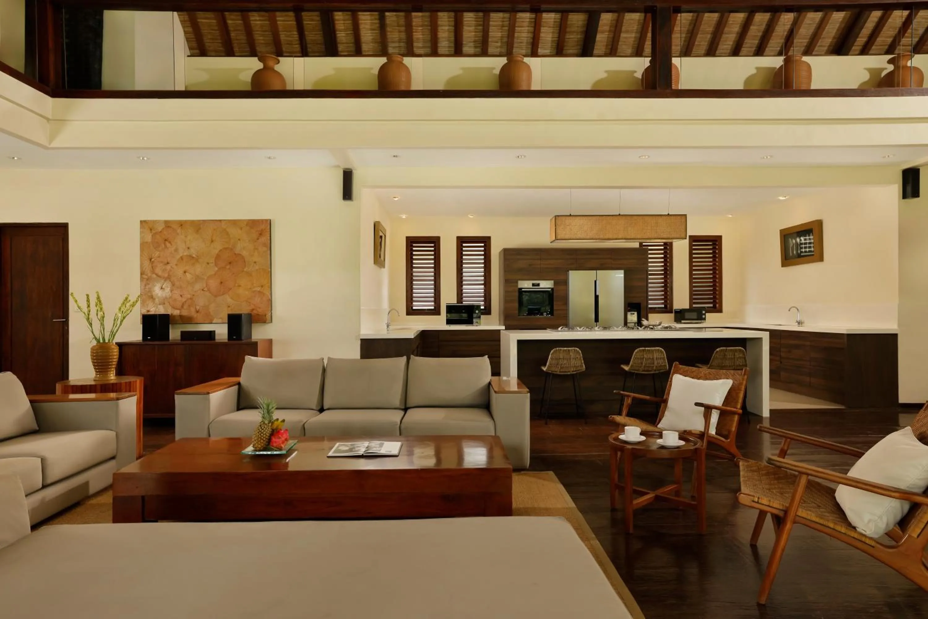 Living room in Villa Tirtadari by Nakula