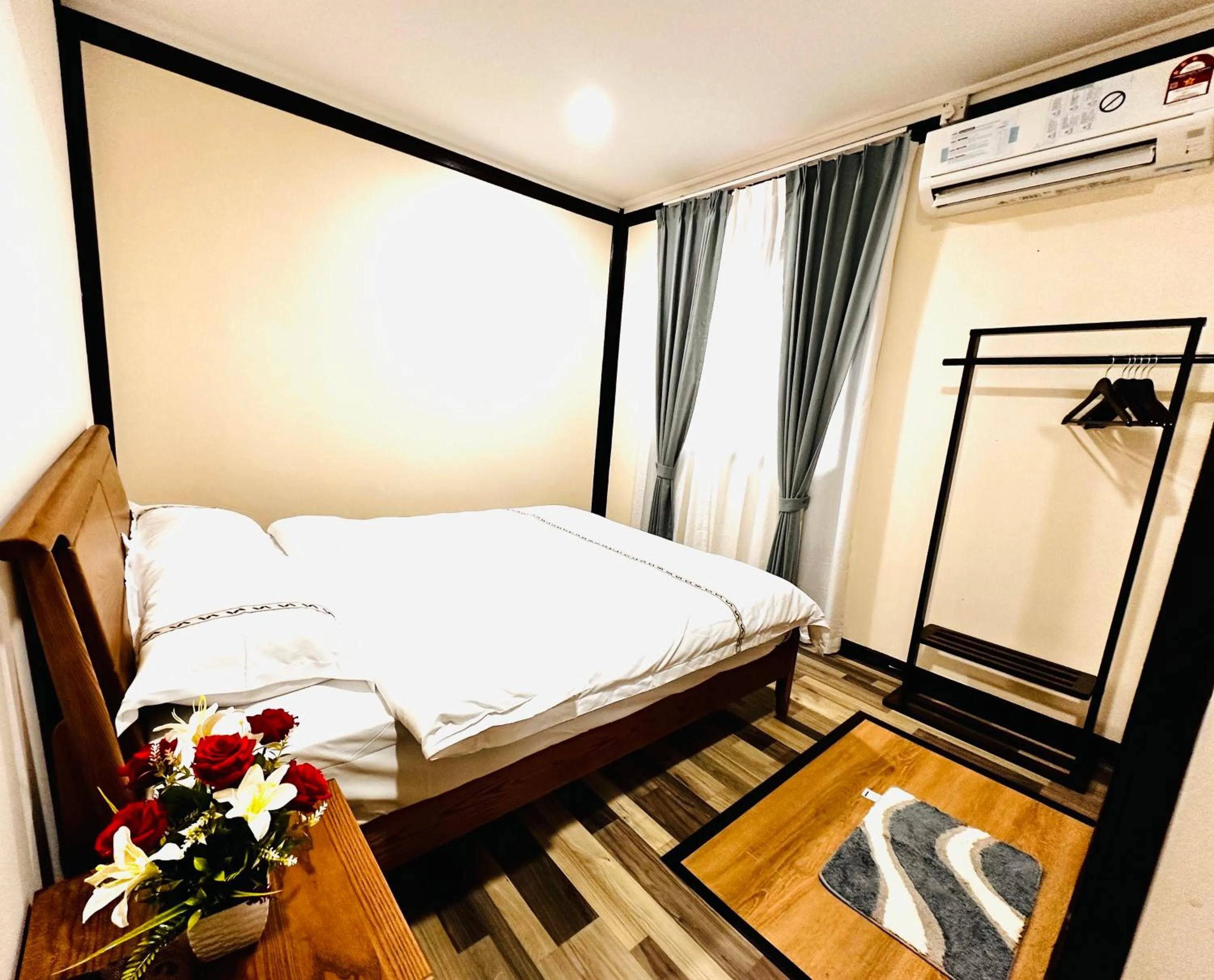 Bed in HAURA Homestay Seberang Takir BBQ