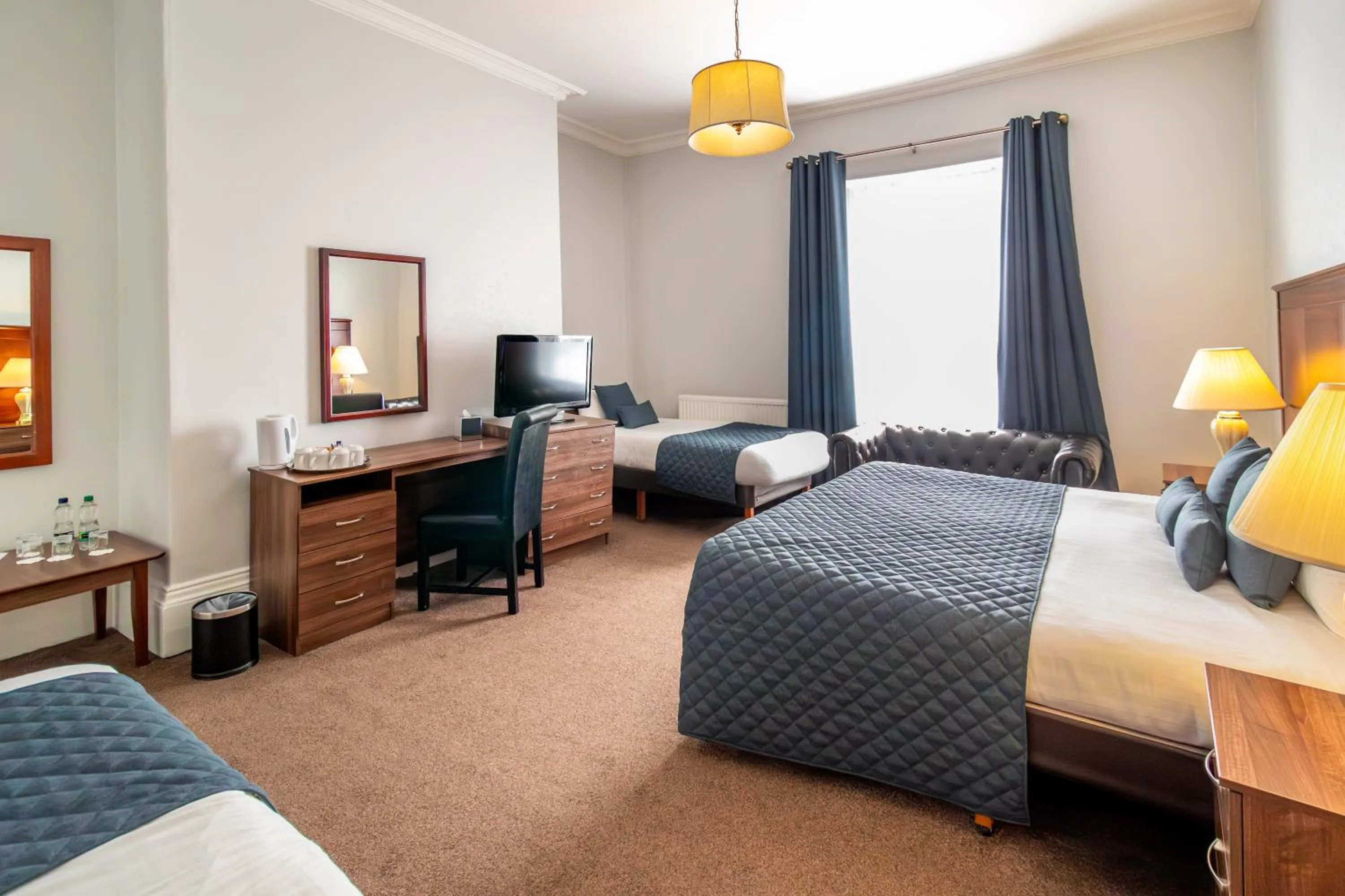 Bed in The Palace Hotel Buxton & Spa