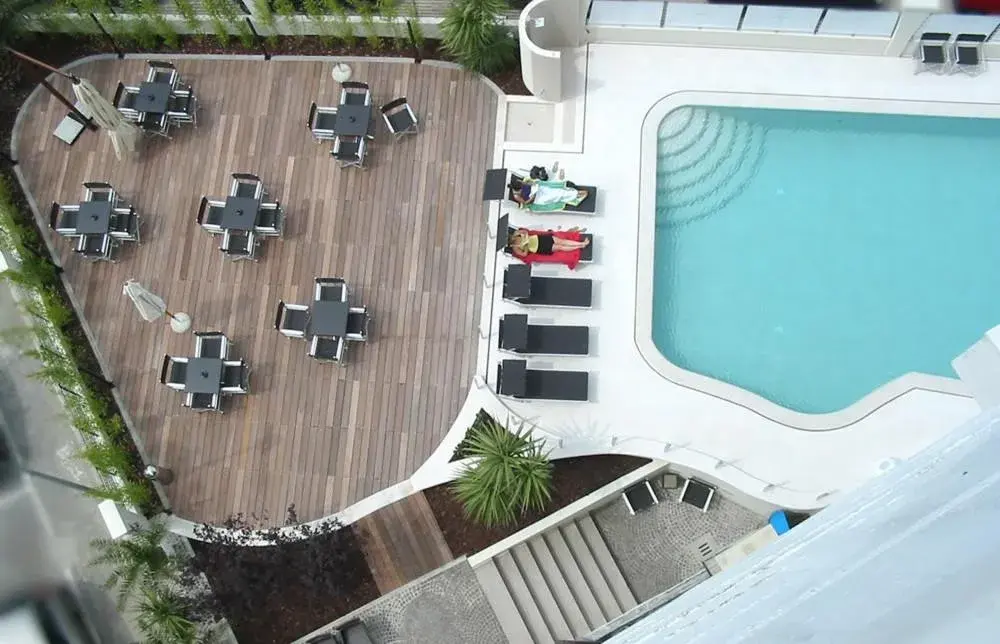 Pool View in Acapulco Hotel