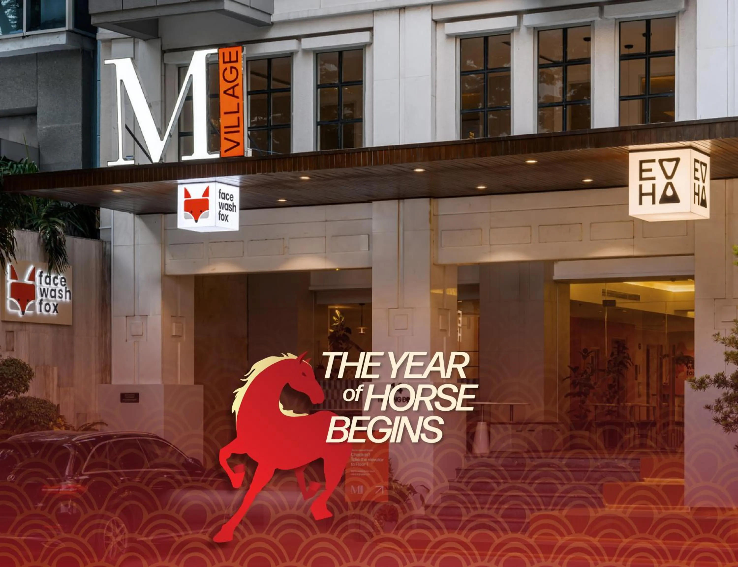 Property building in M Village Hotel Tao Đàn Park