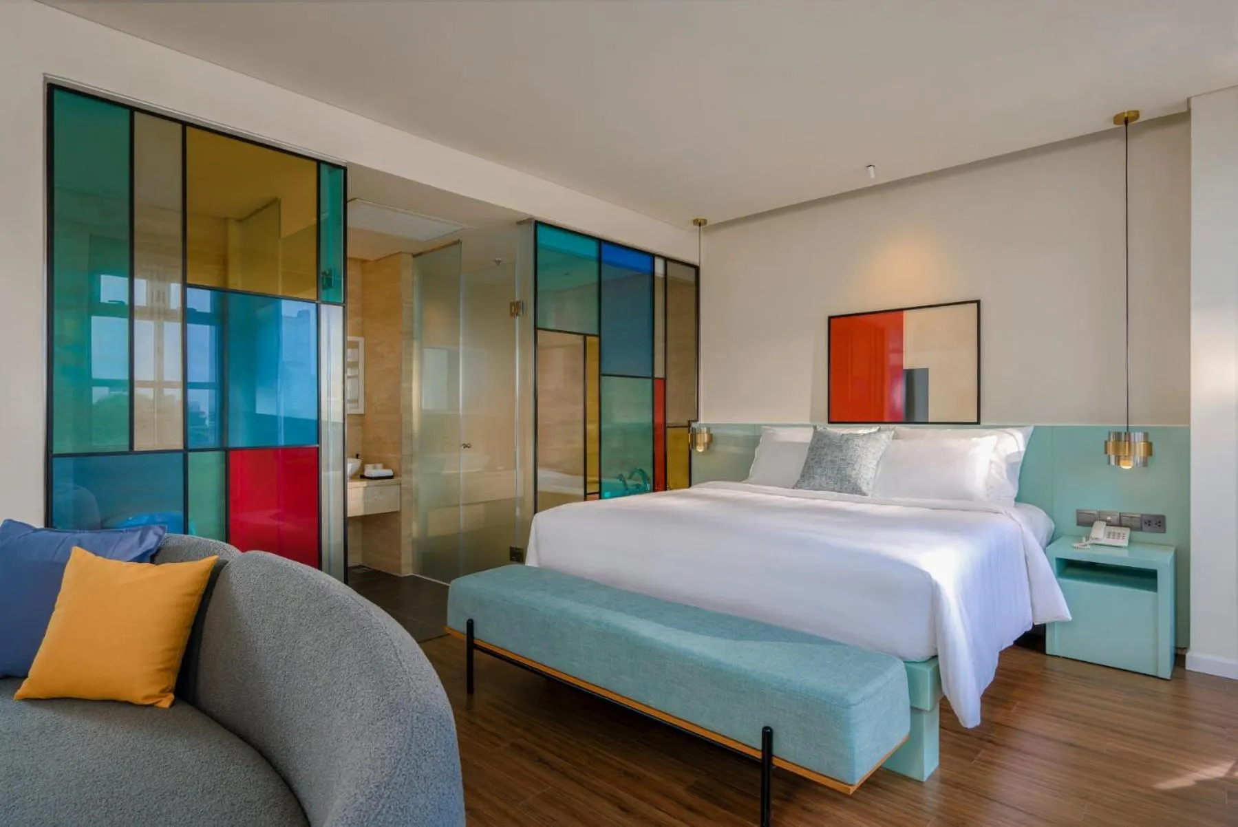 Bed in M Village Hotel Tao Đàn Park