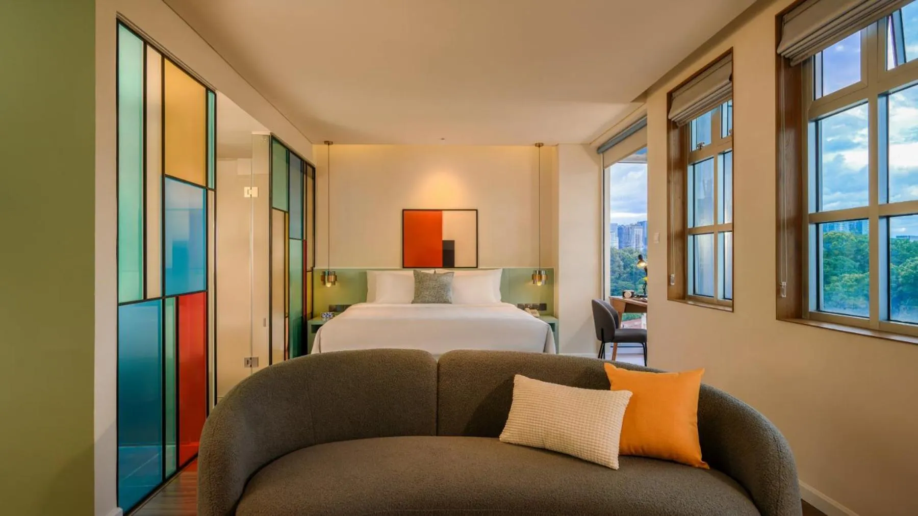 Bed in M Village Hotel Tao Đàn Park