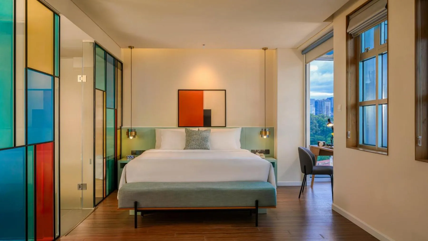 Bed in M Village Hotel Tao Đàn Park