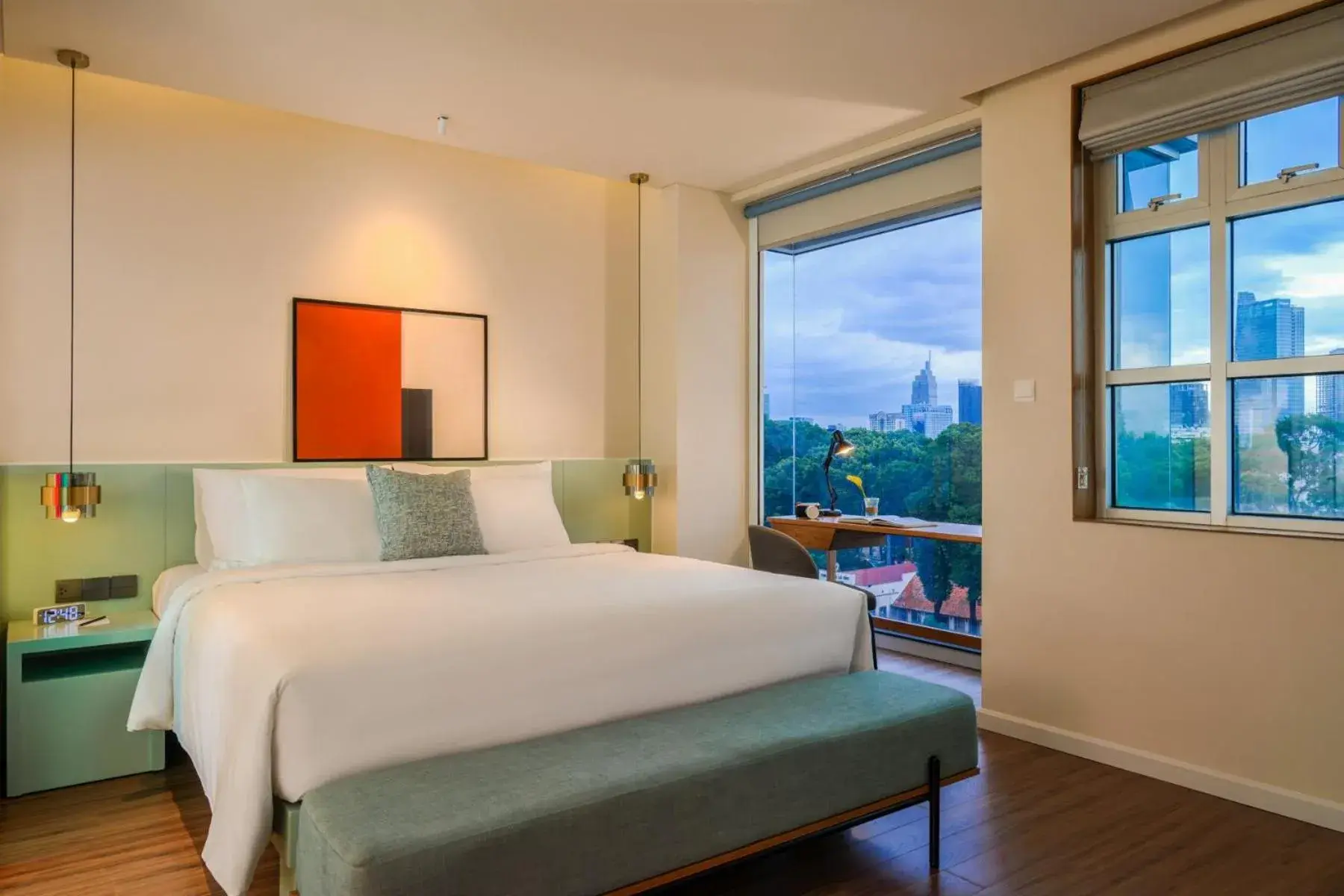 Bed in M Village Hotel Tao Đàn Park Bed in M Village Hotel Tao Đàn Park