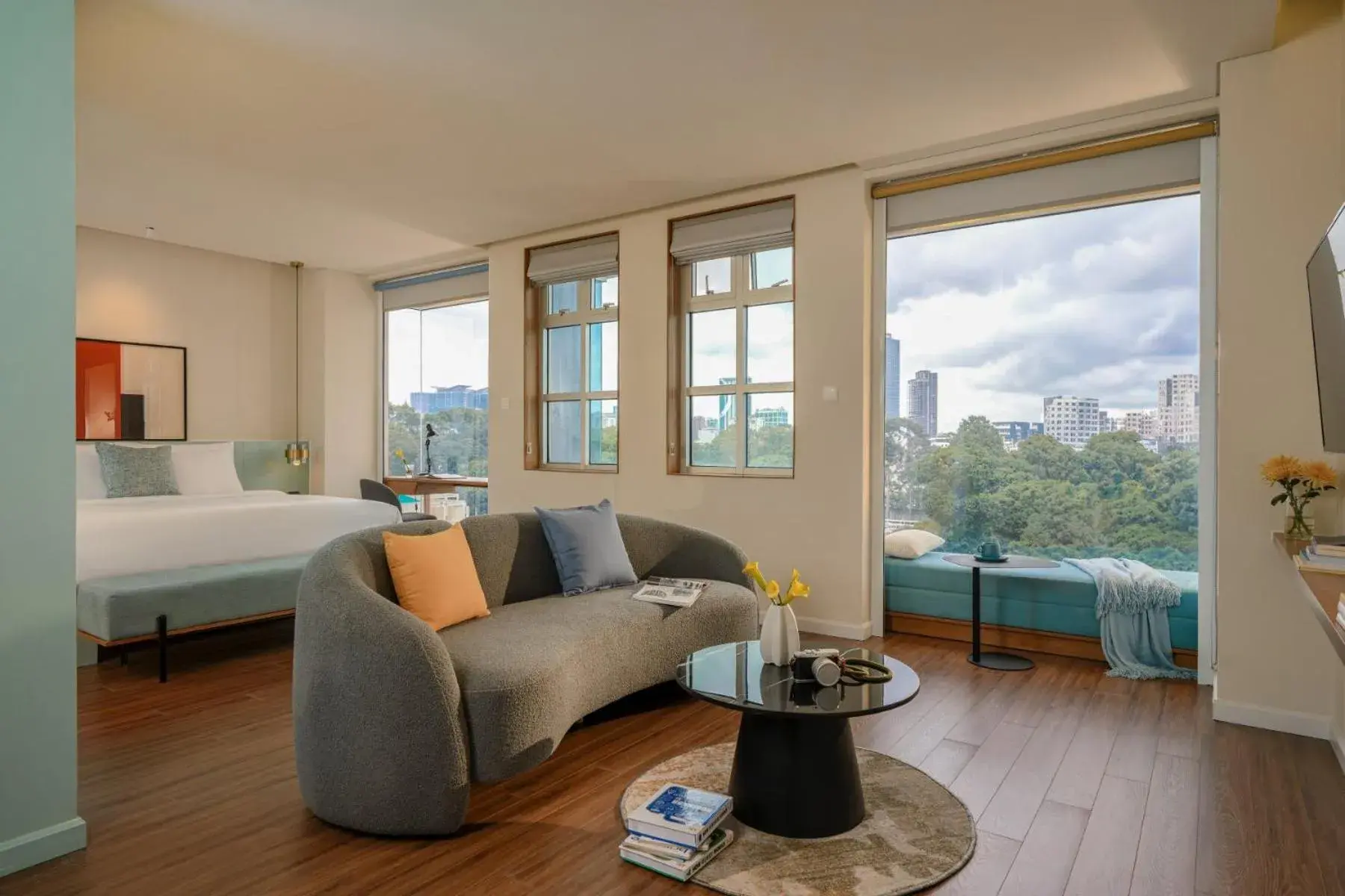 Bed in M Village Hotel Tao Đàn Park Bed in M Village Hotel Tao Đàn Park