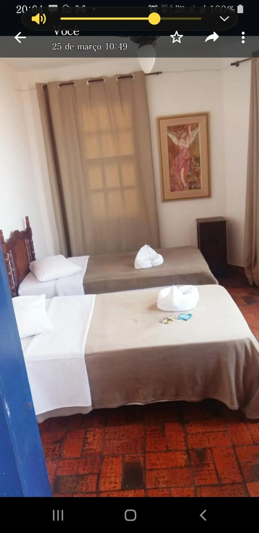Deluxe Triple Room in Hotel Pousada Casarão da Pedra