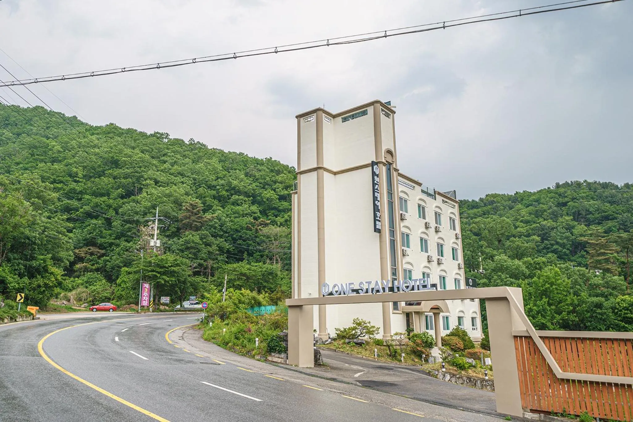 Property building in One Stay Hotel