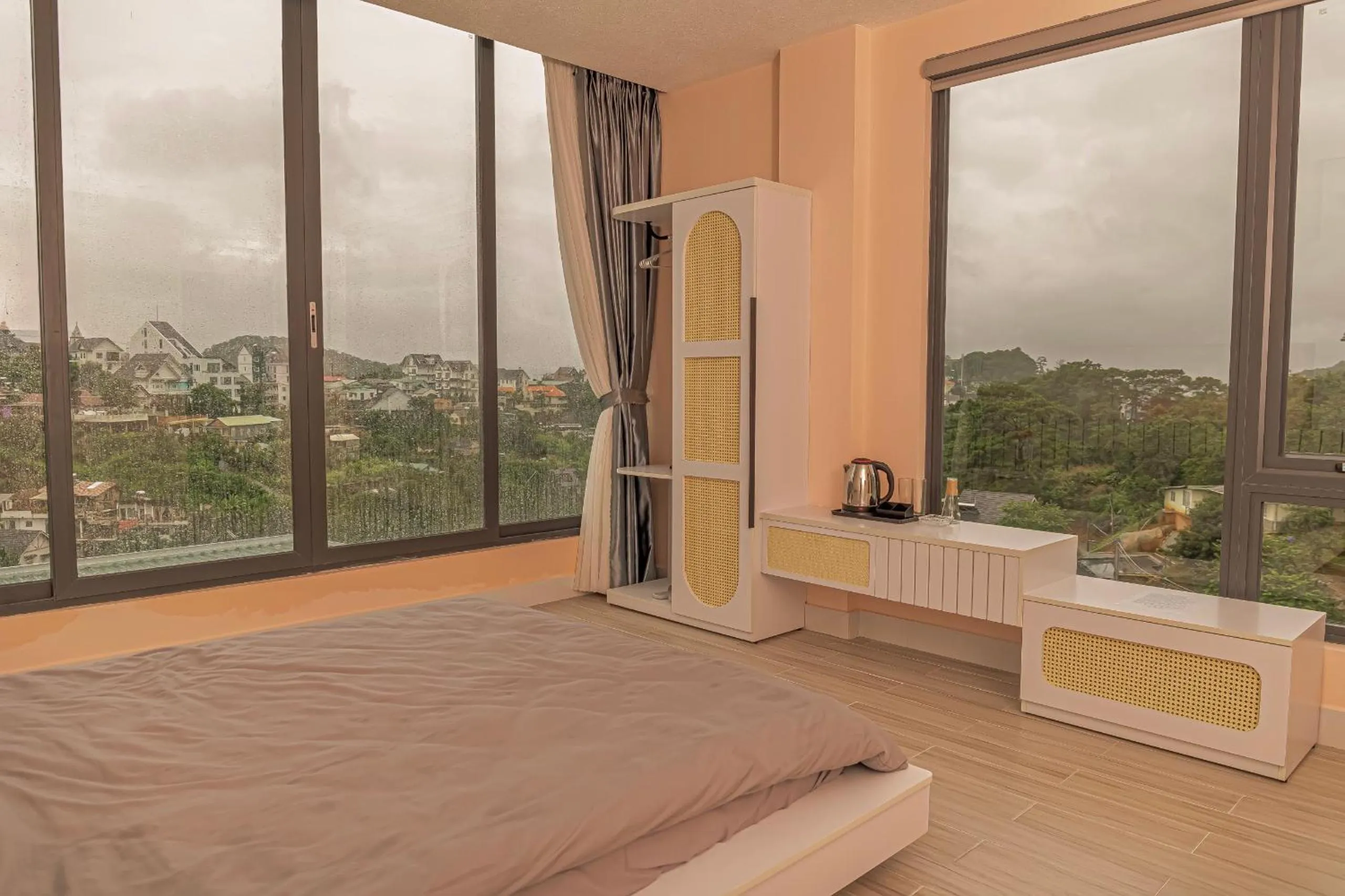 Natural landscape, Bed in Flower Home KHE SANH 1