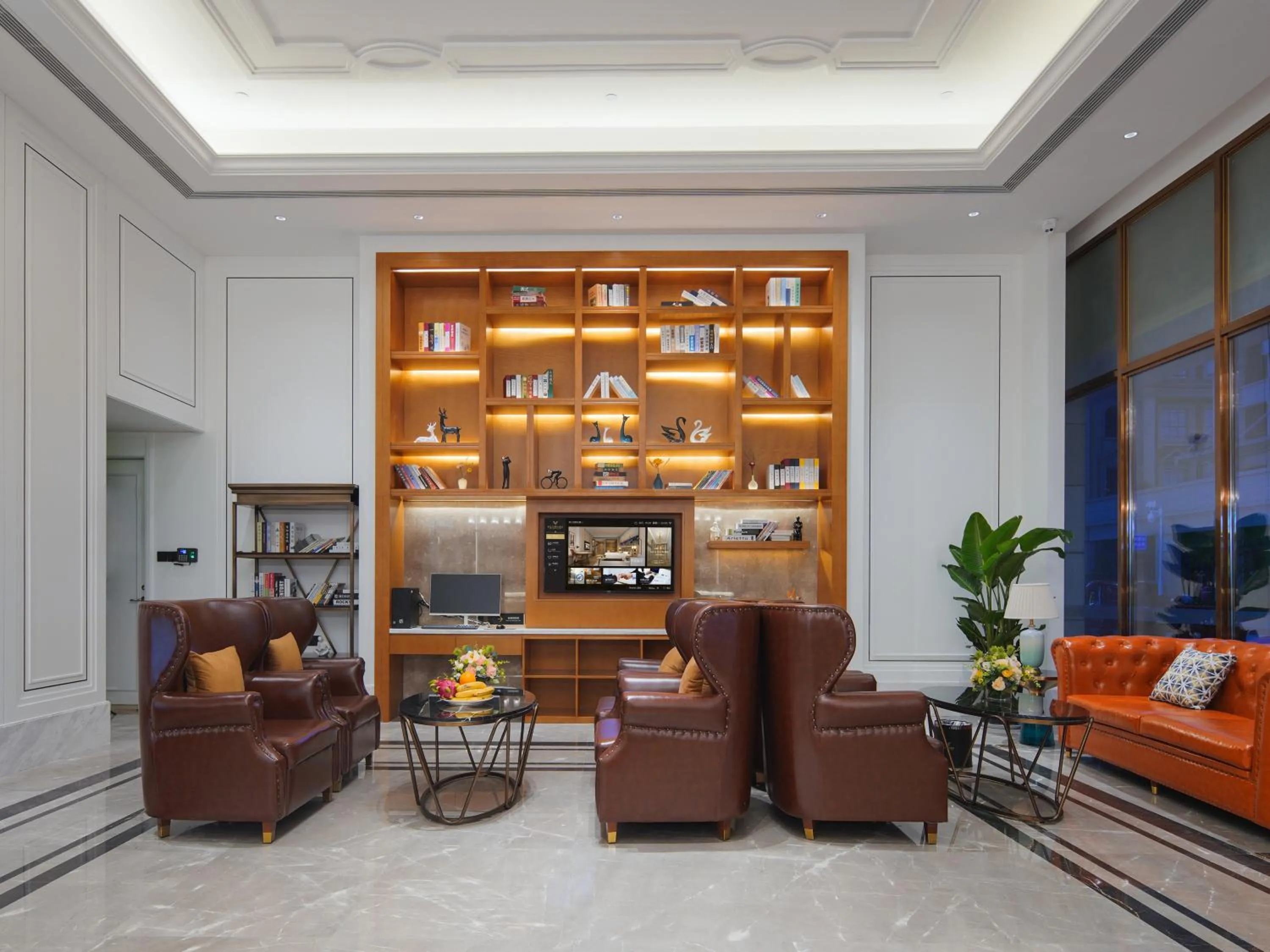 Seating area in Vienna International Hotel Xi'an Fengdong Football Center Branch