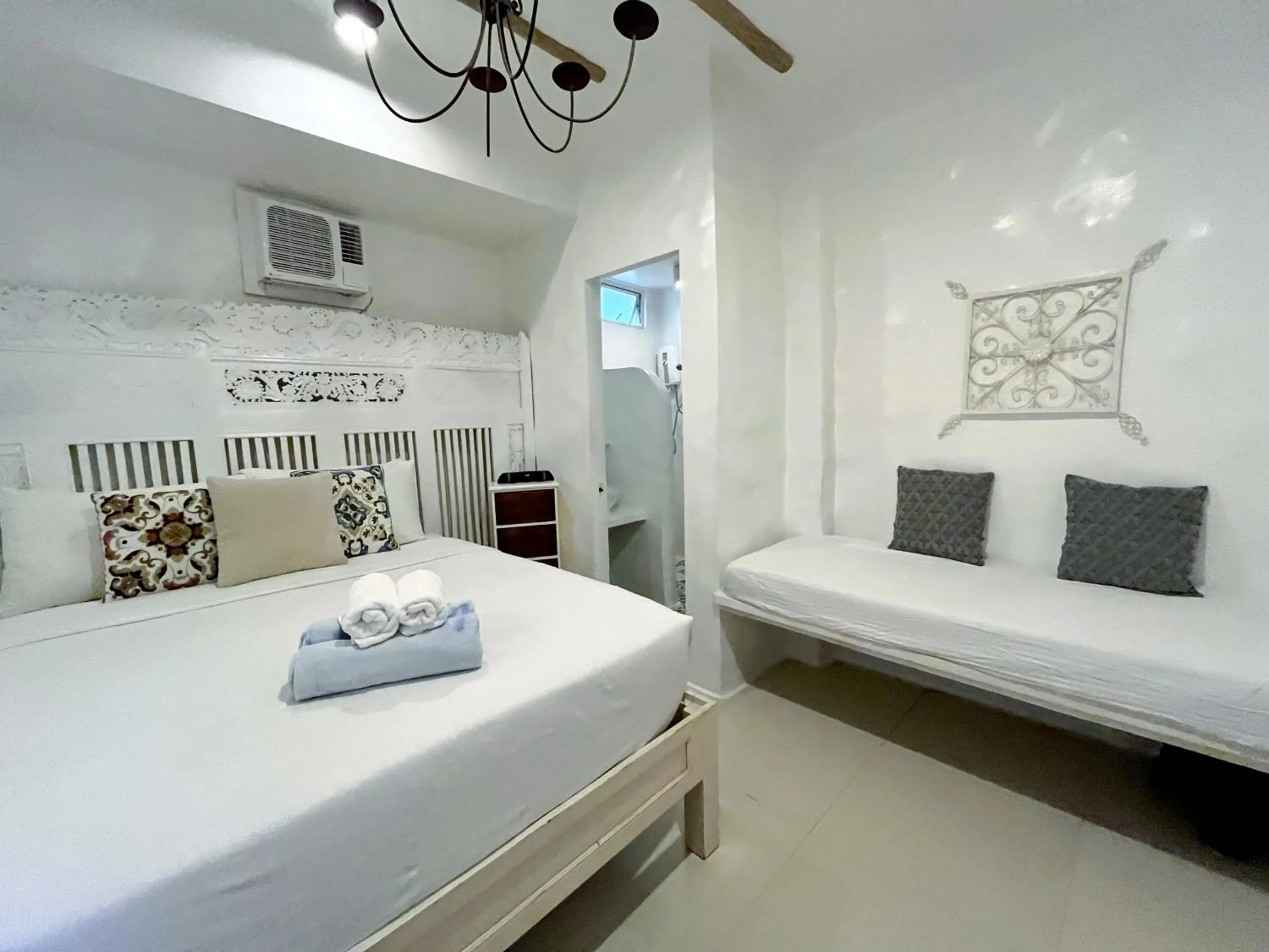 Bed in Lugar Bonito Hotel