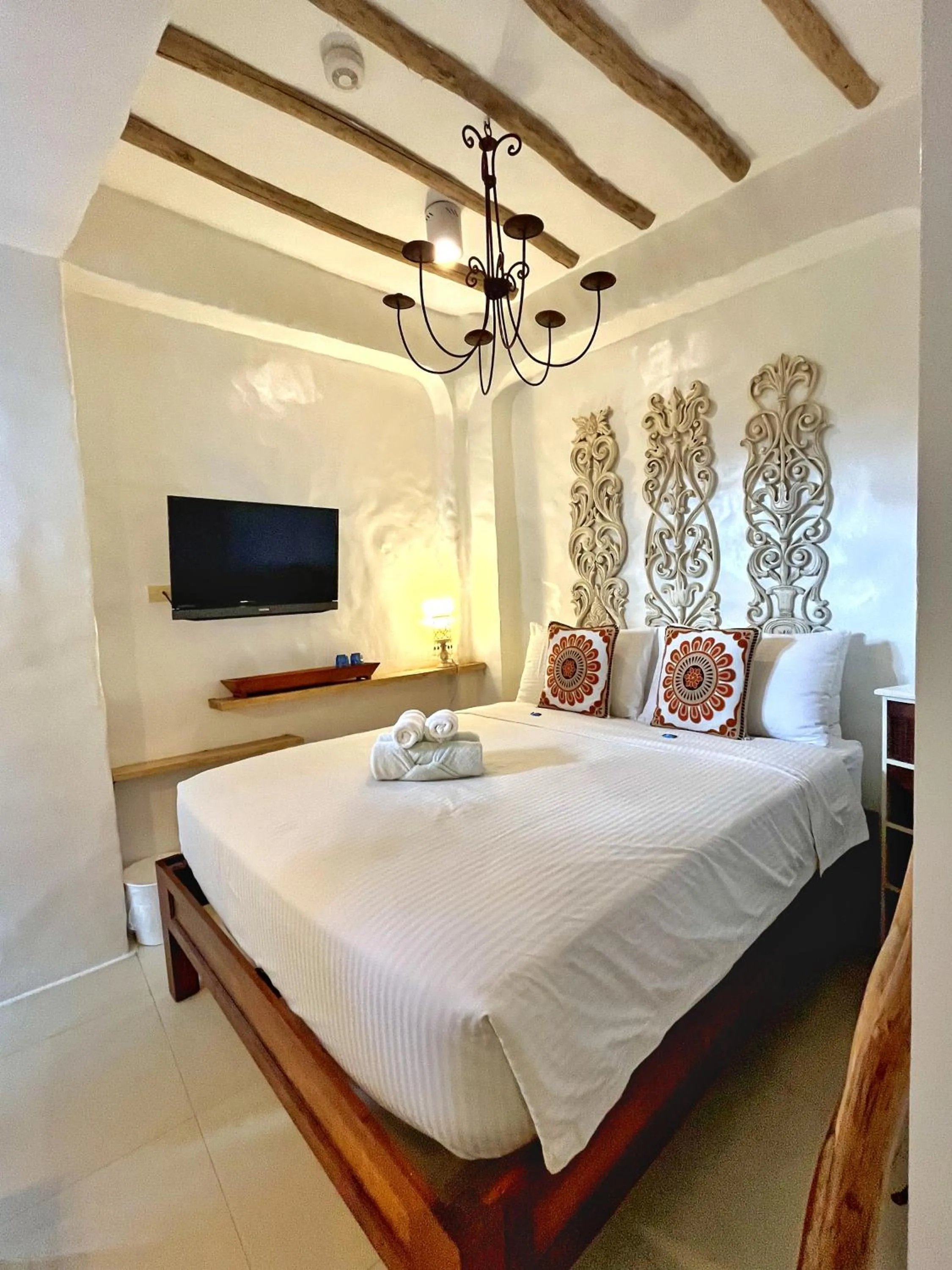 Bed in Lugar Bonito Hotel