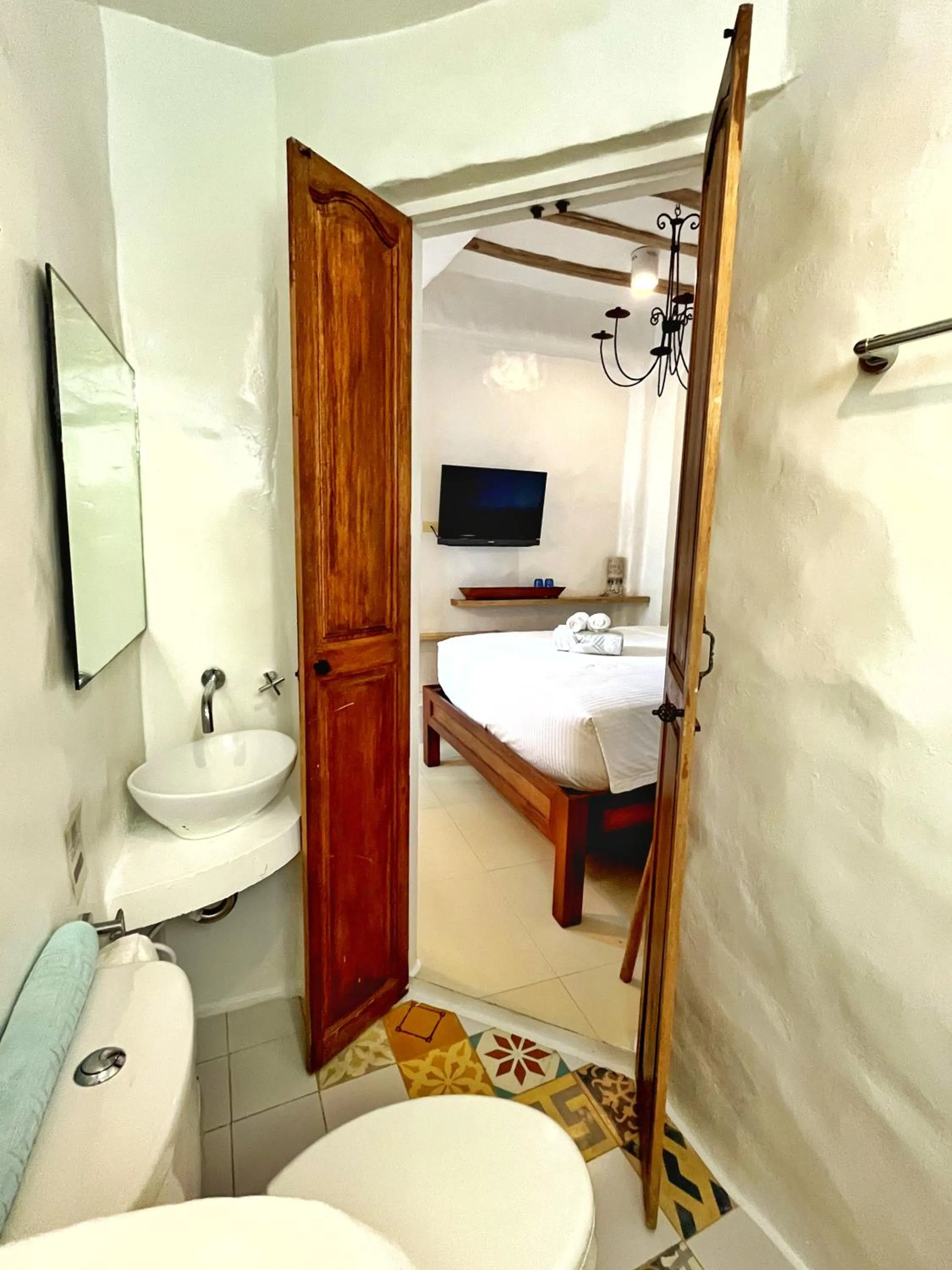 Bed in Lugar Bonito Hotel