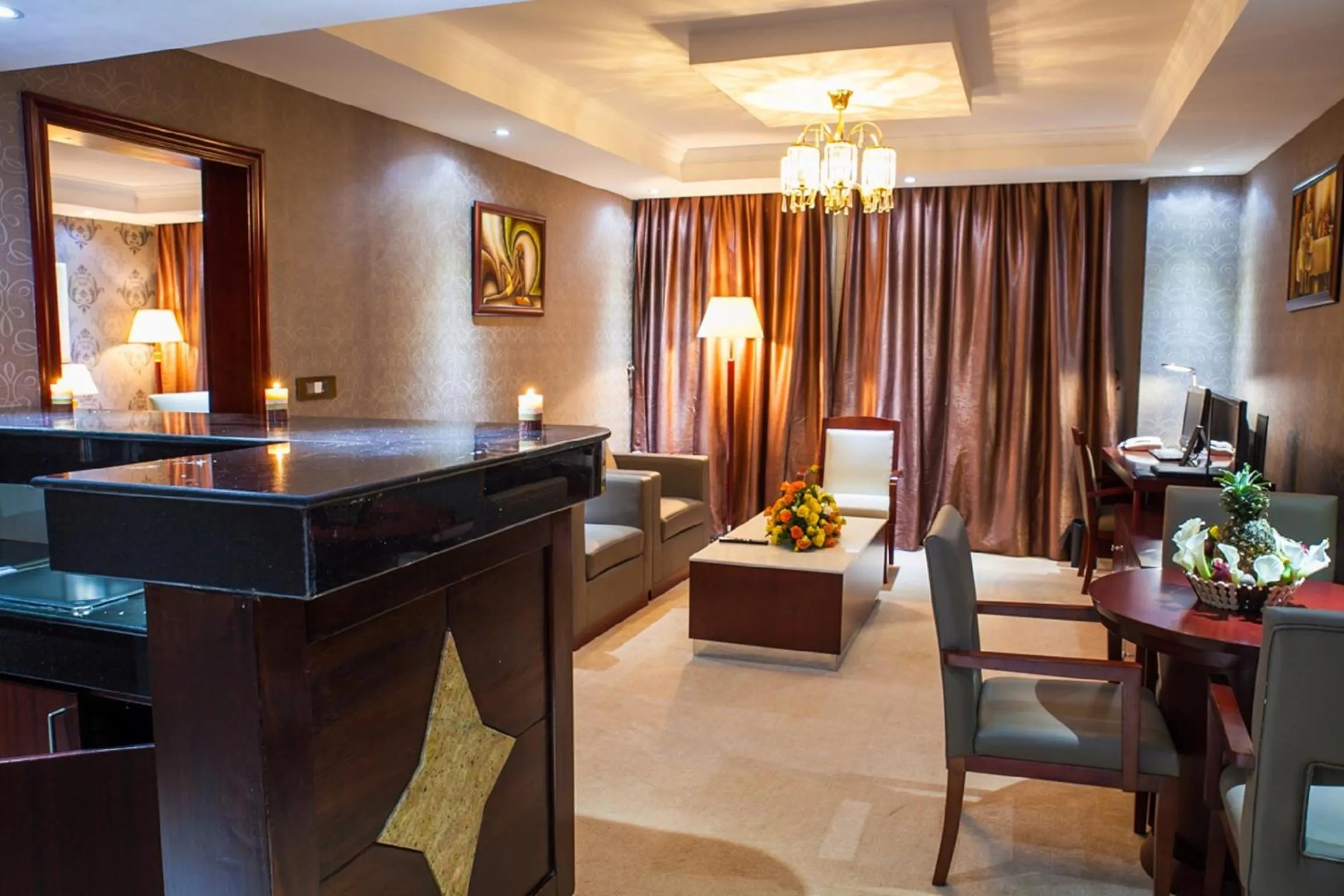 Living room in Grand Legacy Hotel