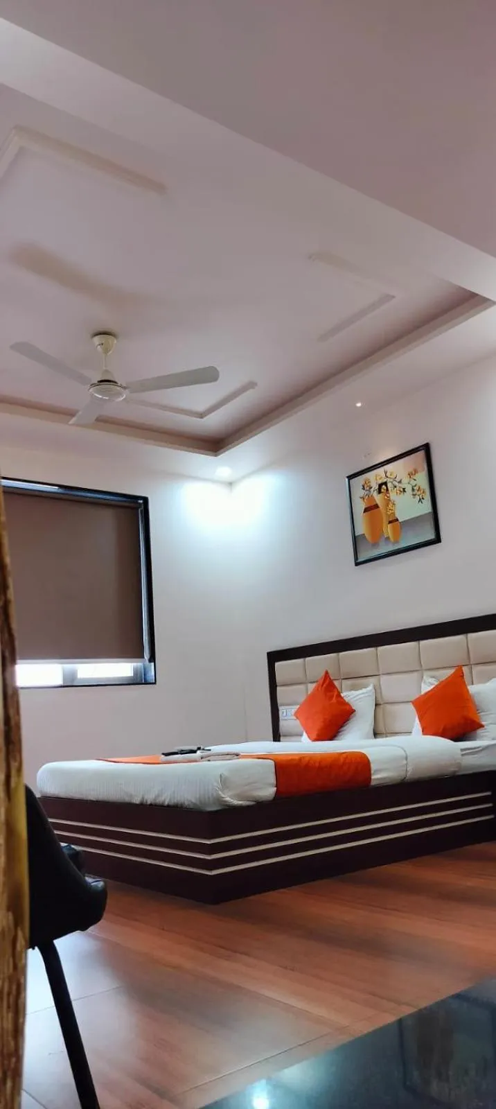 Bedroom, Bed in Hotel Raviraj Palace