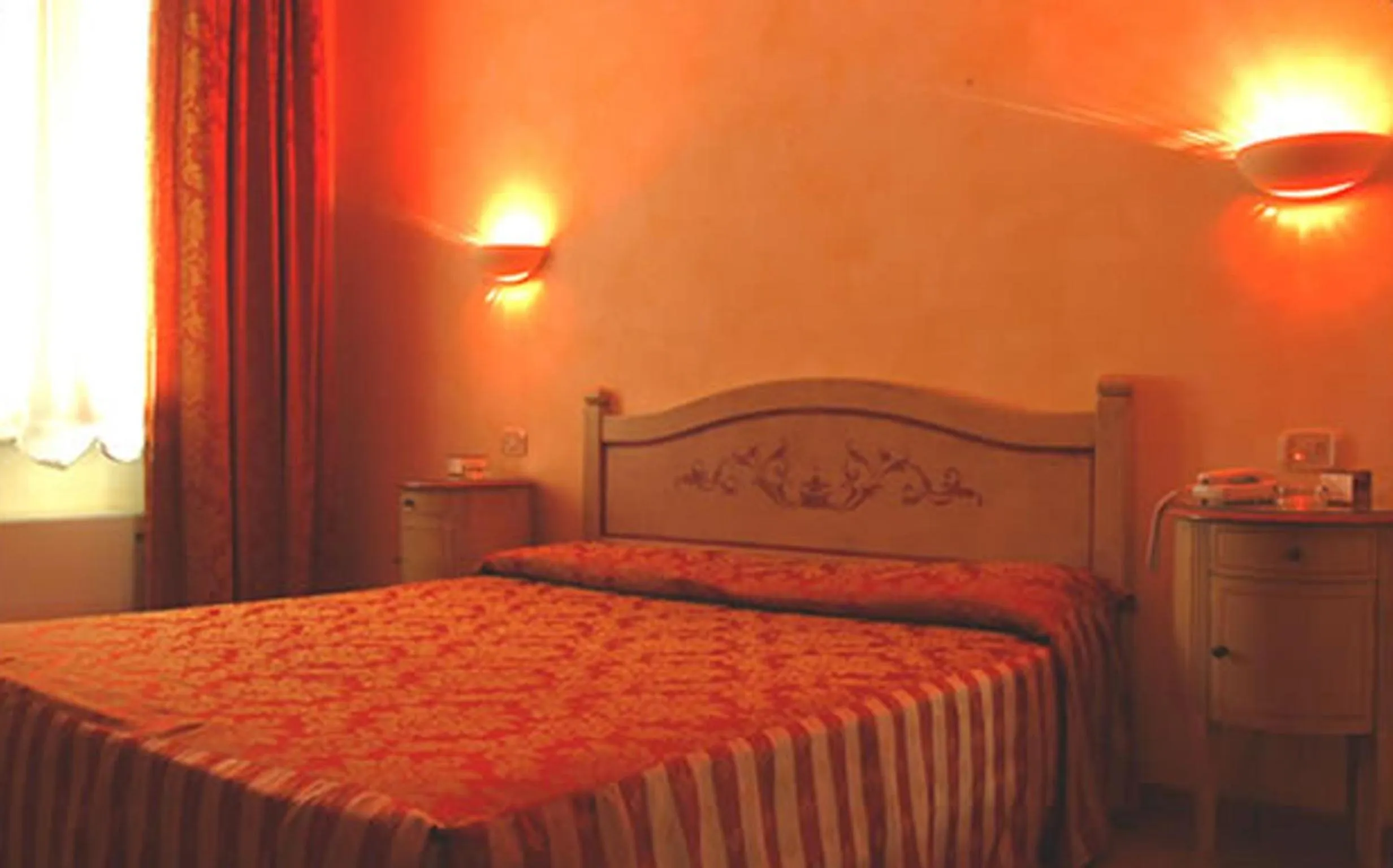 Decorative detail, Bed in Hotel Adda