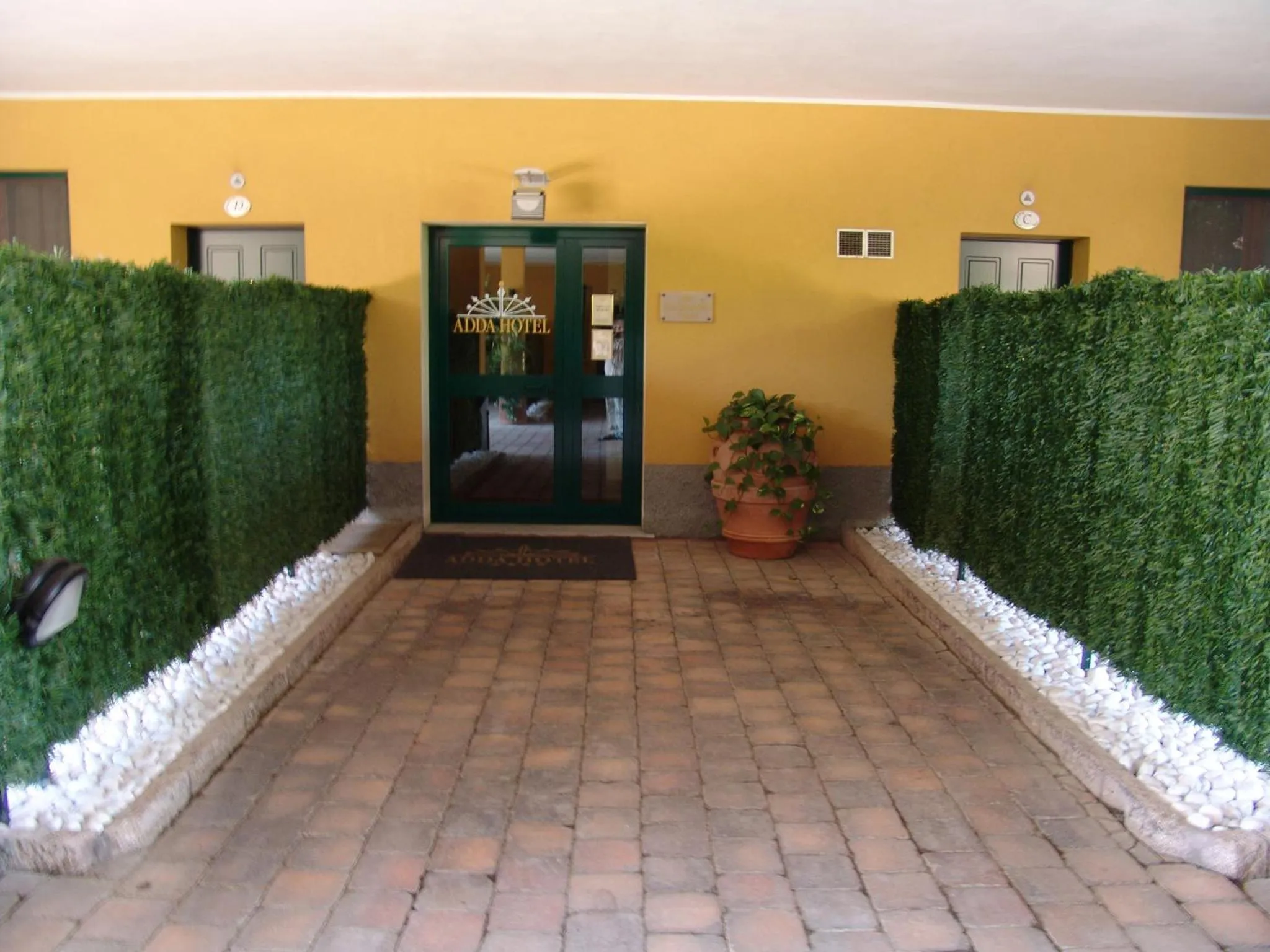 Decorative detail in Hotel Adda