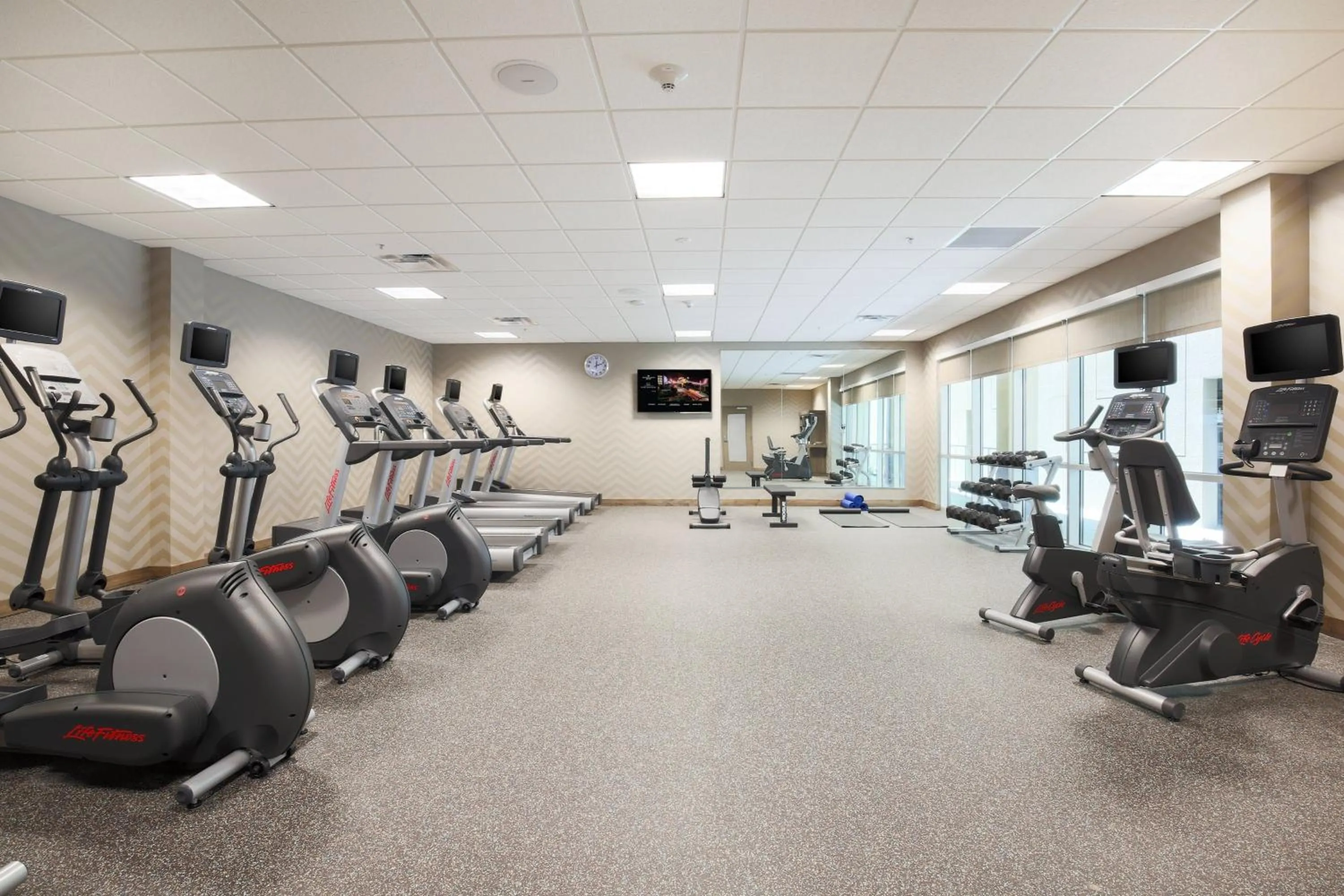Fitness centre/facilities in Residence Inn by Marriott San Jose Airport