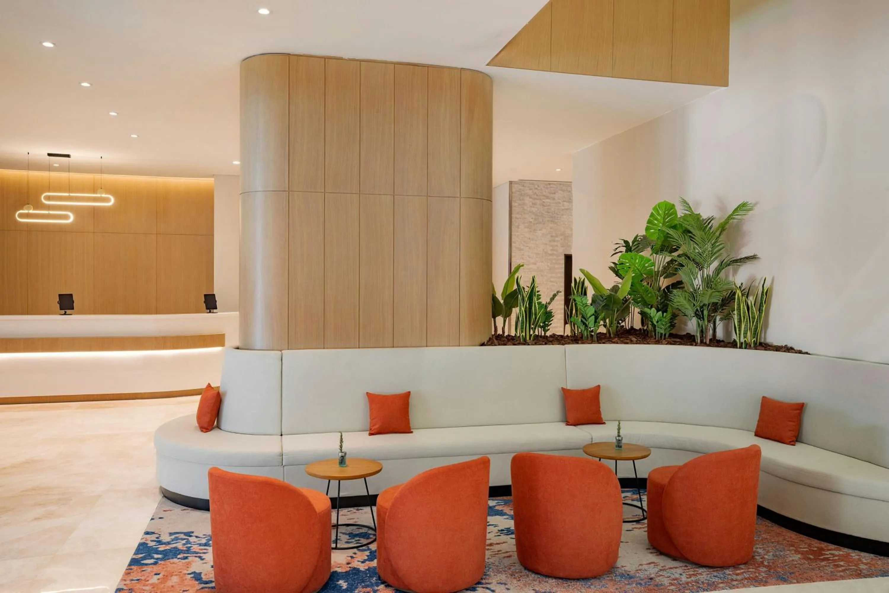 Lobby or reception in Courtyard by Marriott World Trade Center, Abu Dhabi