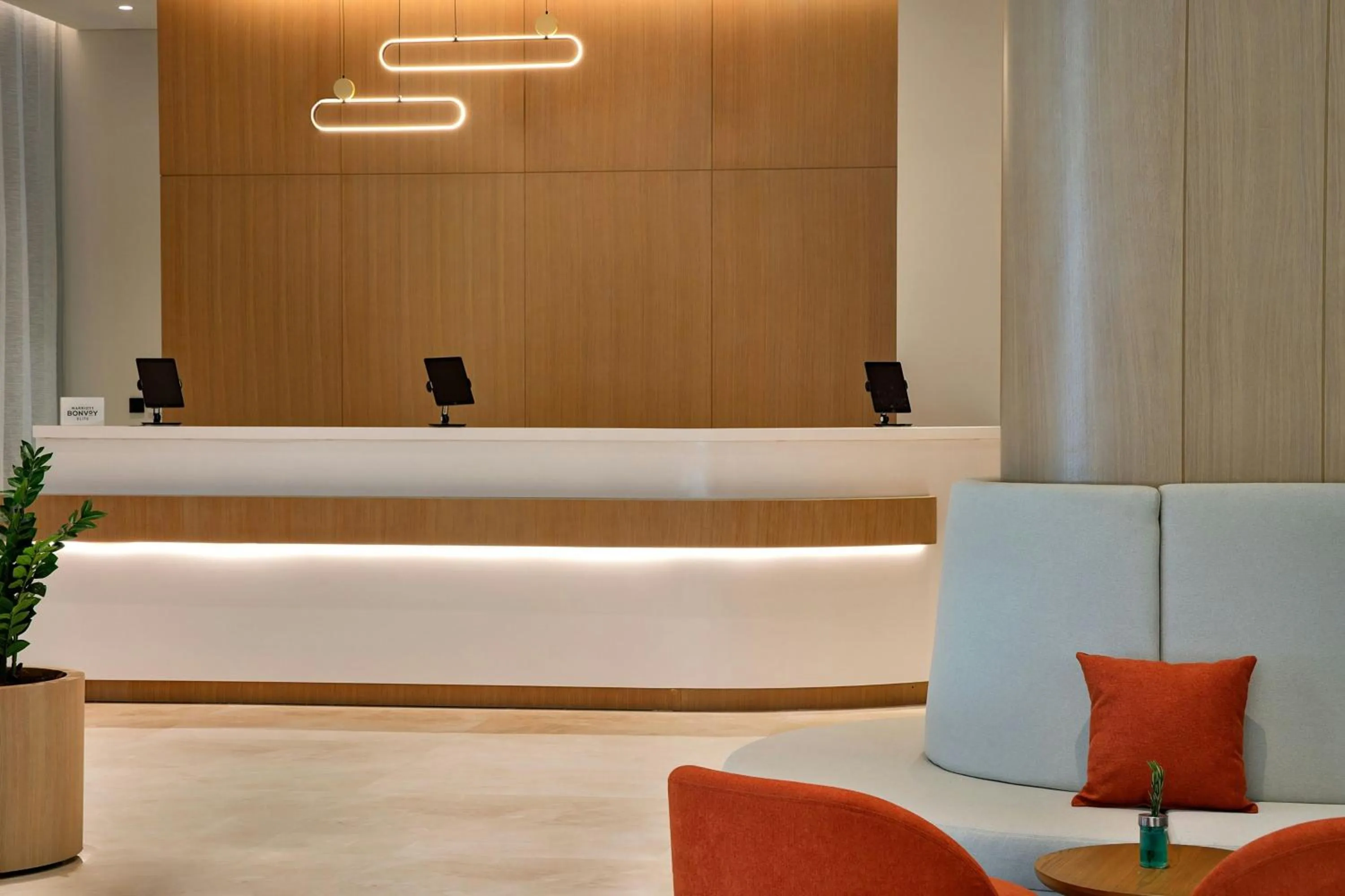 Lobby or reception in Courtyard by Marriott World Trade Center, Abu Dhabi