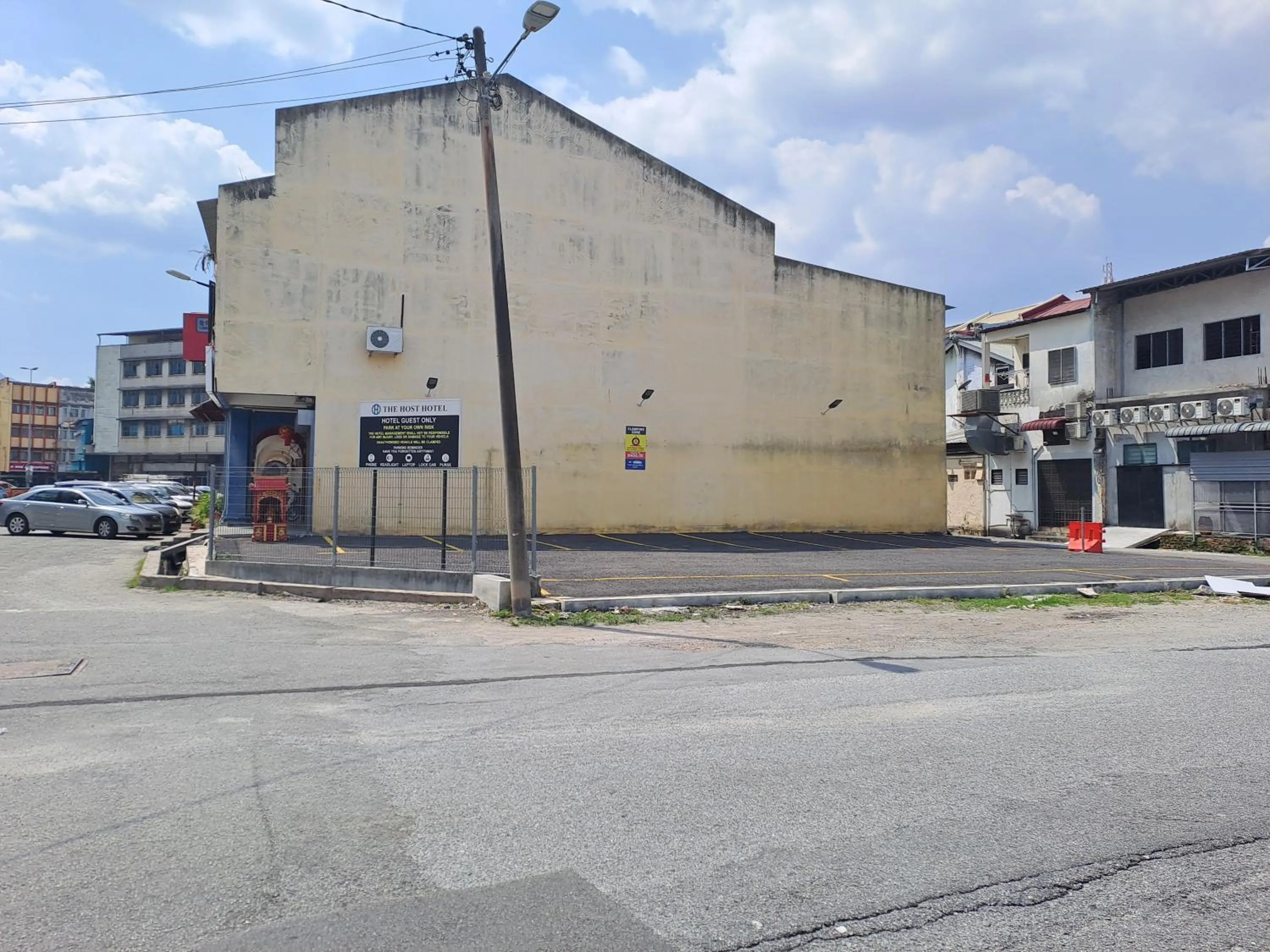 Parking in The Host Hotel