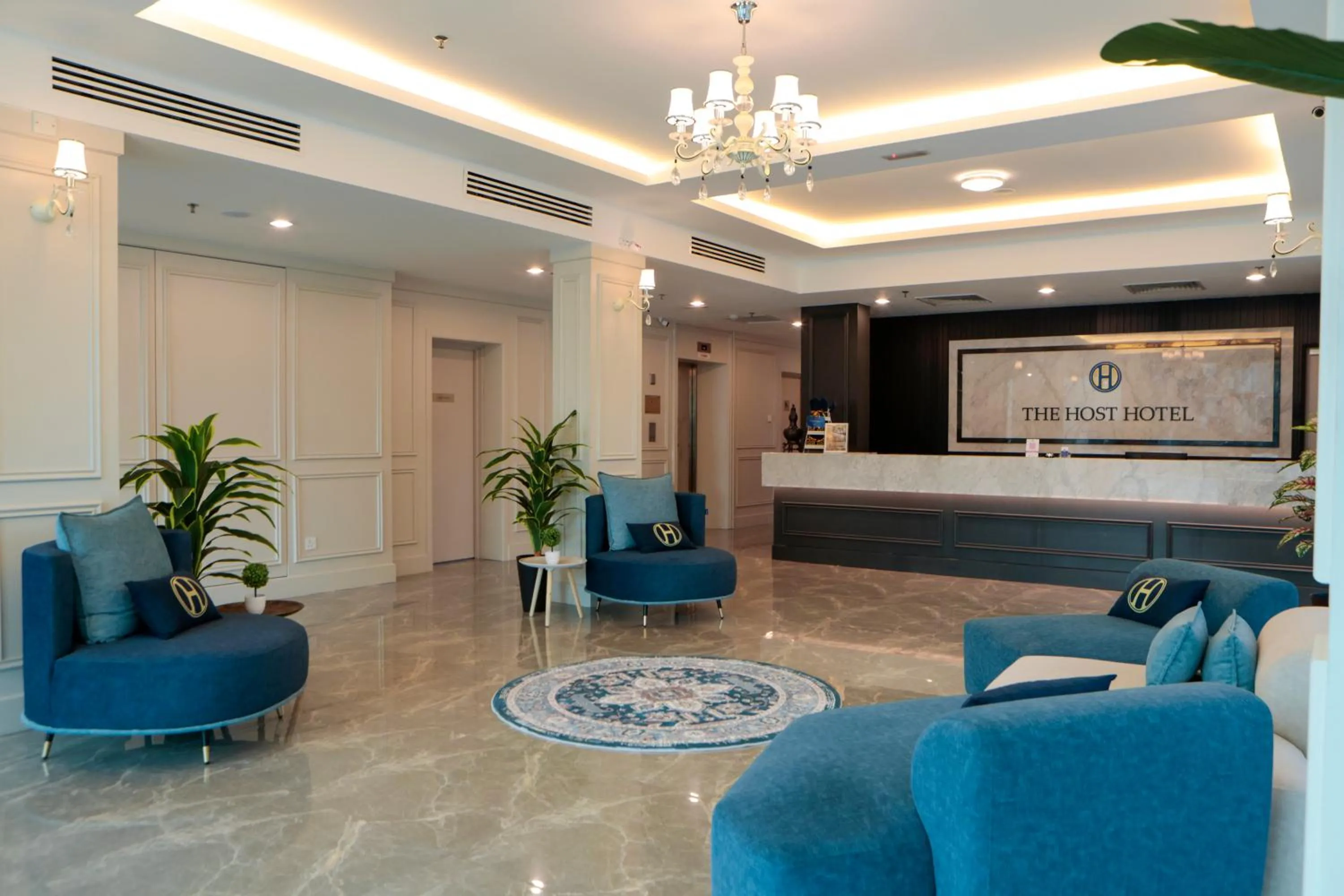 Lobby or reception in The Host Hotel