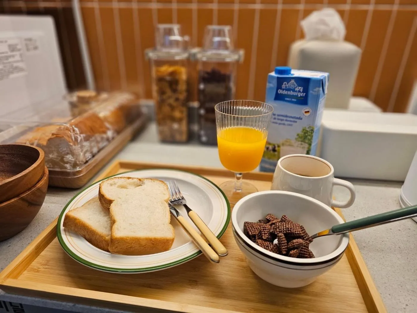Breakfast in Huga Inn