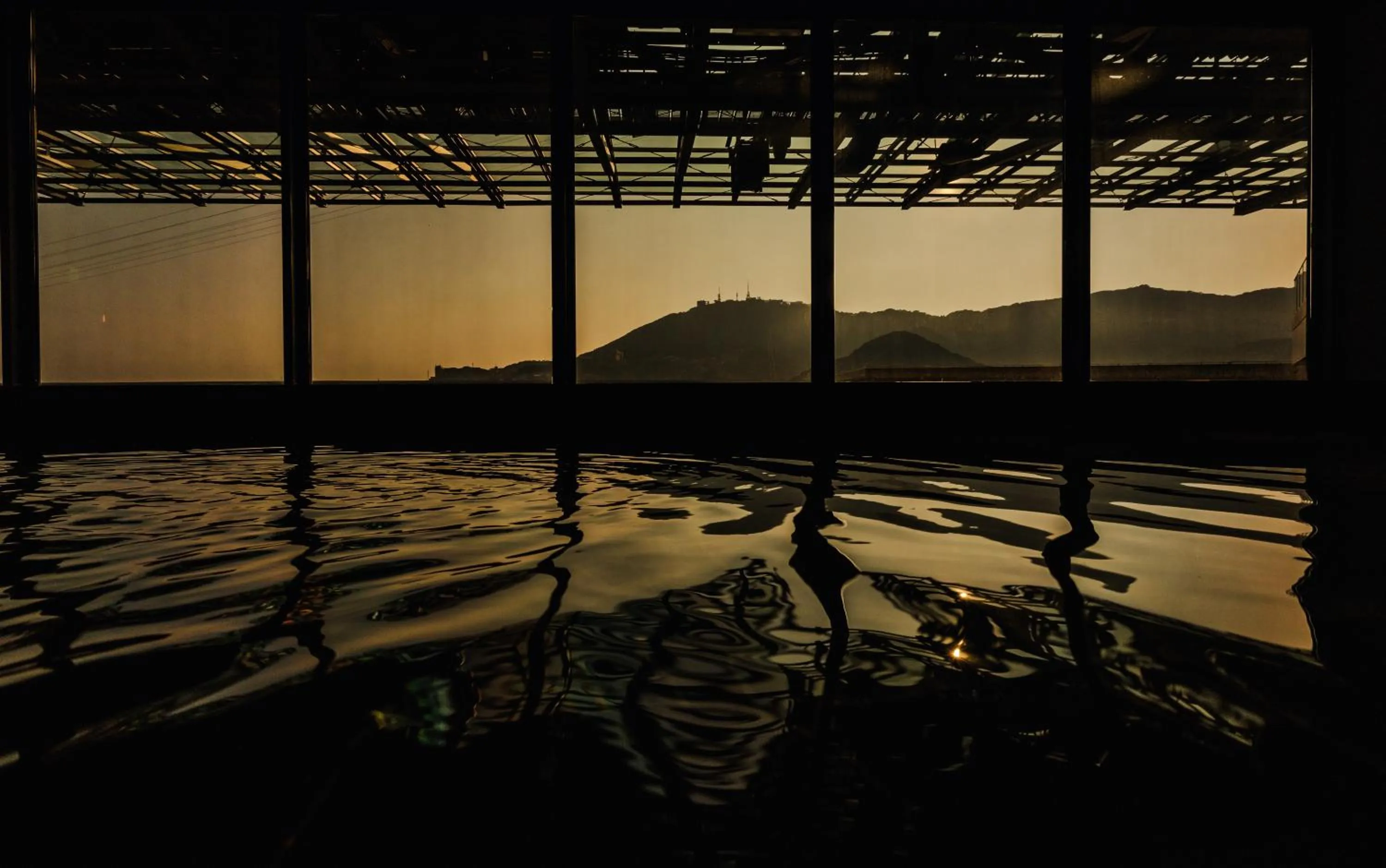 Hot Spring Bath in Stadium City Hotel Nagasaki