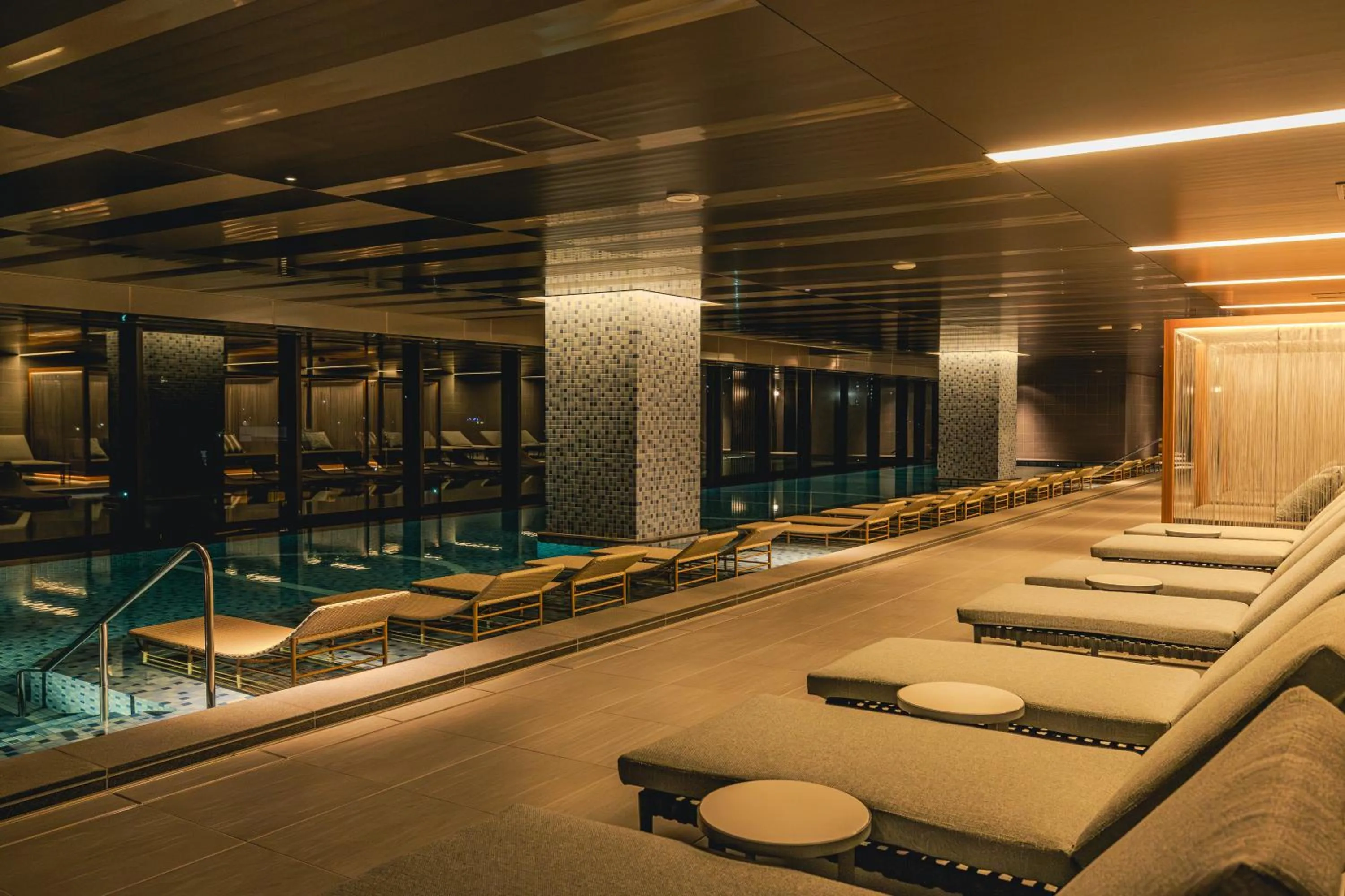 Pool view in Stadium City Hotel Nagasaki