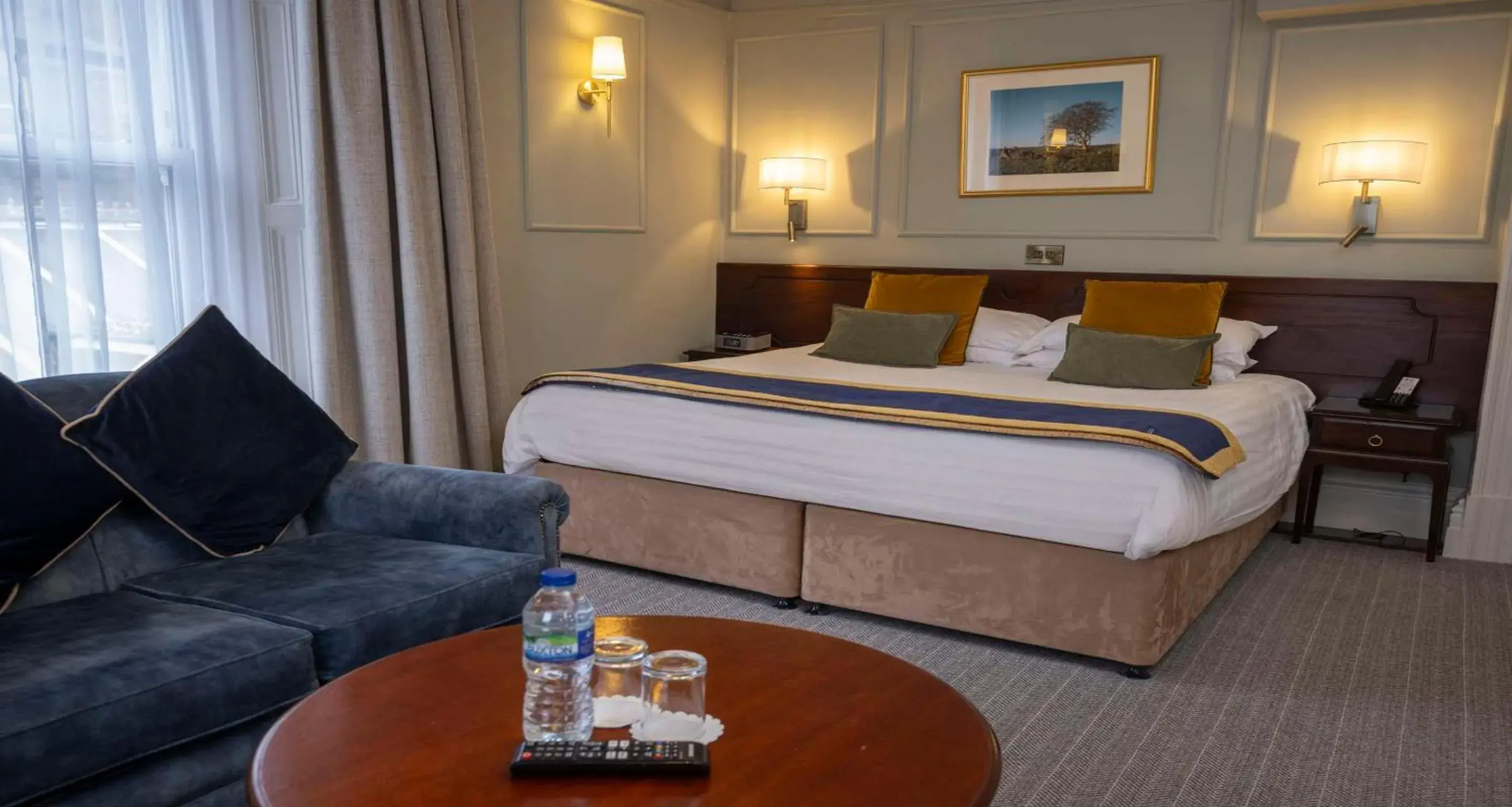 Bedroom, Bed in B/W Plus Buxton Lee Wood Hotel Bedroom, Bed in B/W Plus Buxton Lee Wood Hotel