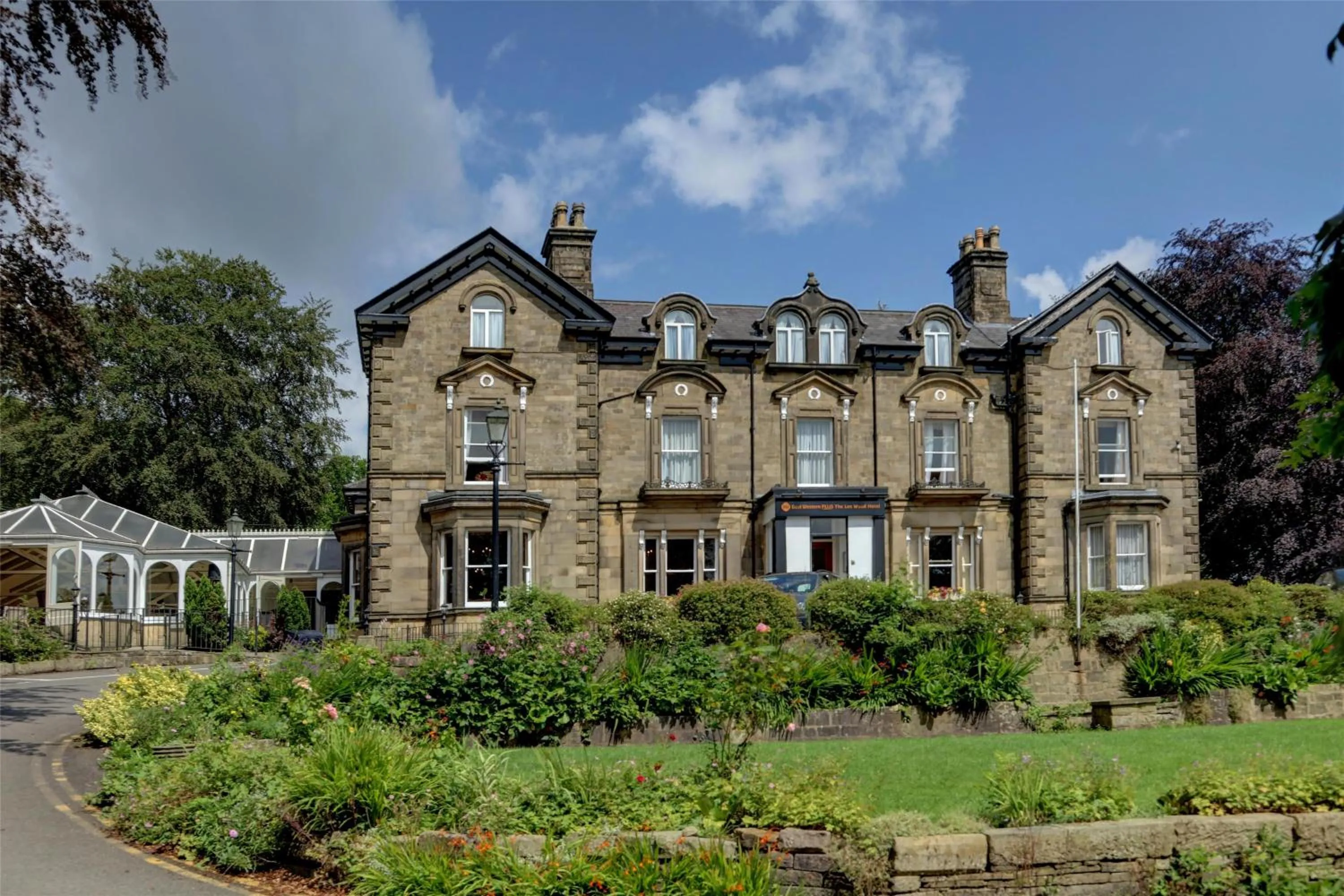 Property building in B/W Plus Buxton Lee Wood Hotel