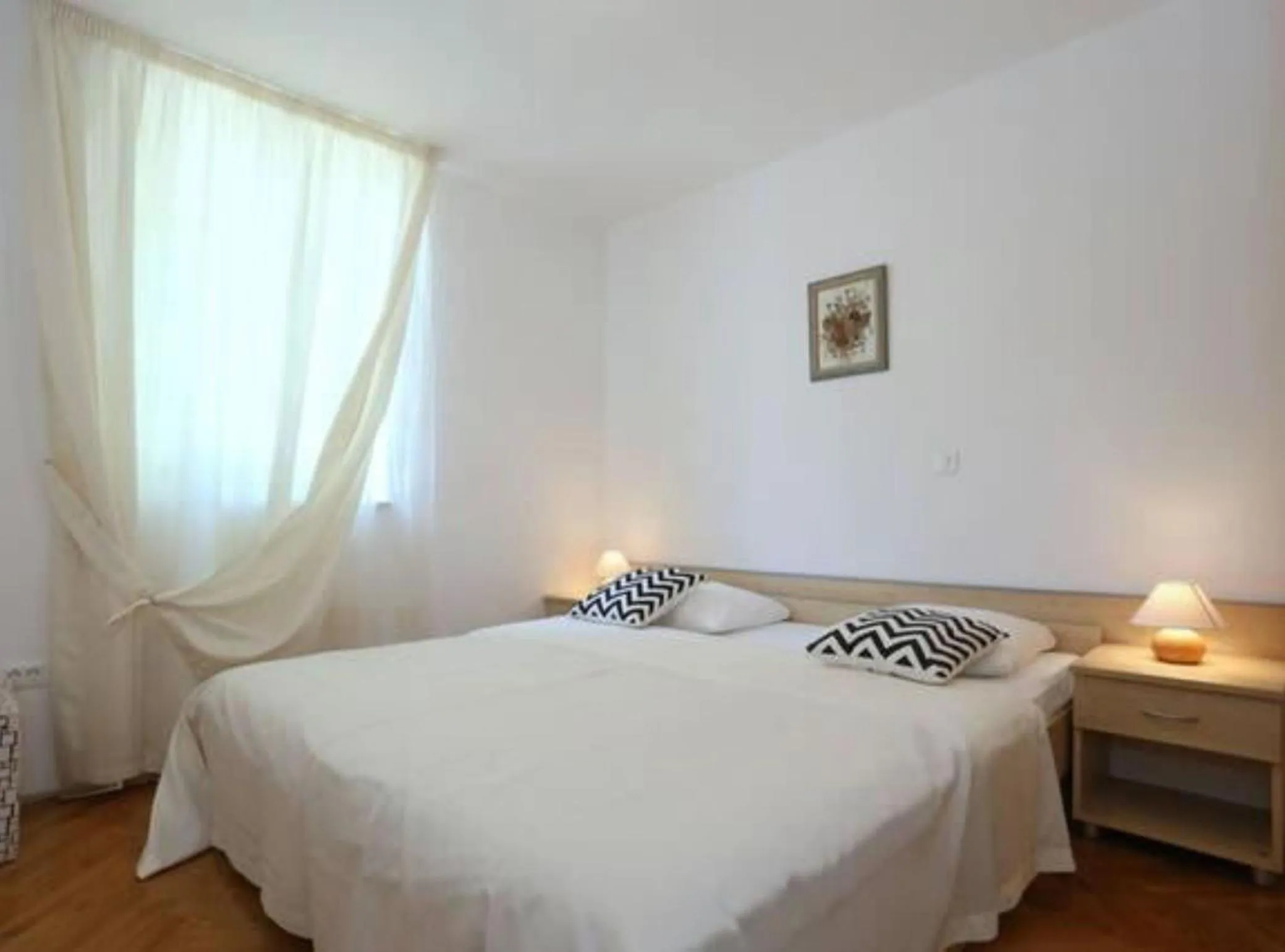 Bedroom in Beachfront Apartments Tamarix