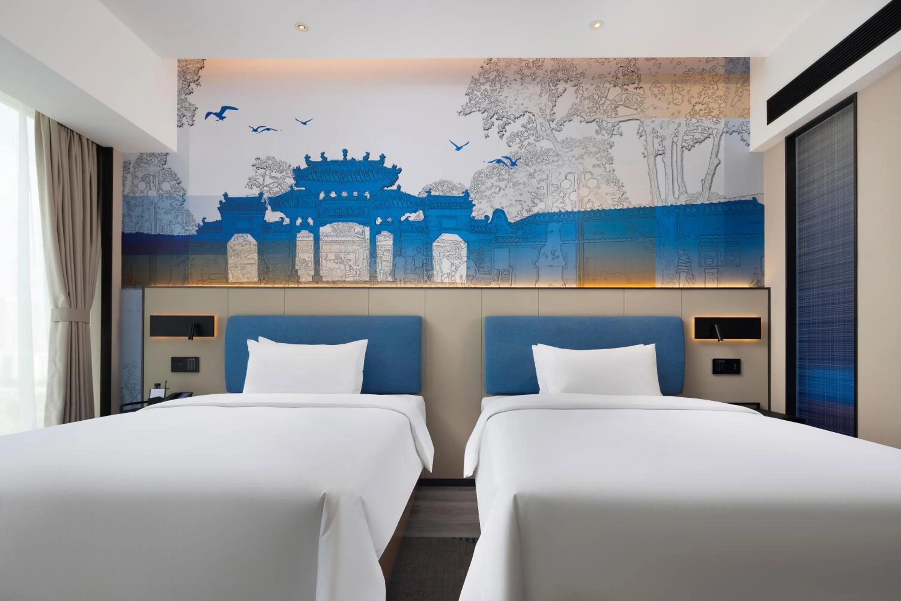 Photo of the whole room, Bed in Hampton By Hilton Foshan Shunde Chencun