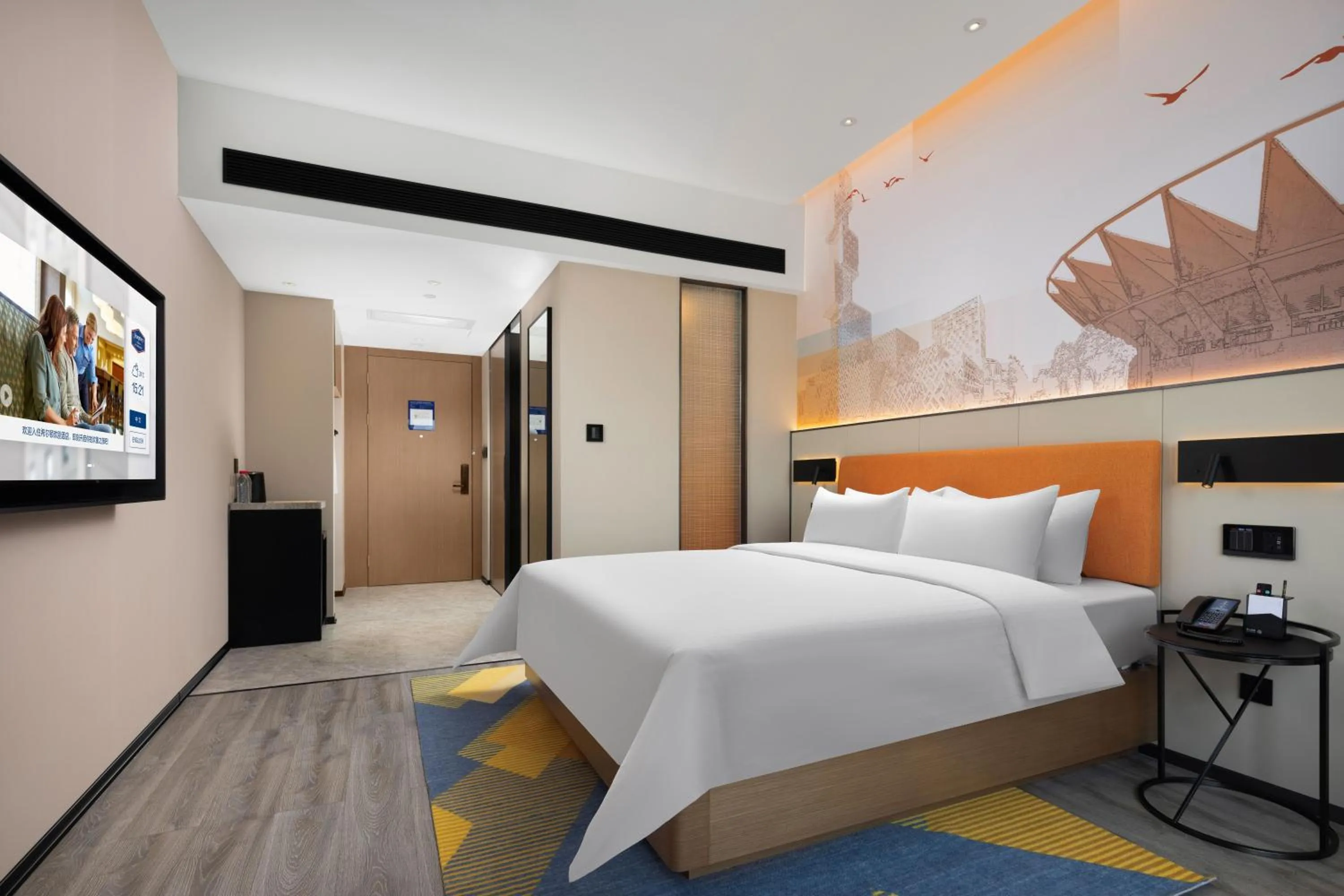 Photo of the whole room, Bed in Hampton By Hilton Foshan Shunde Chencun
