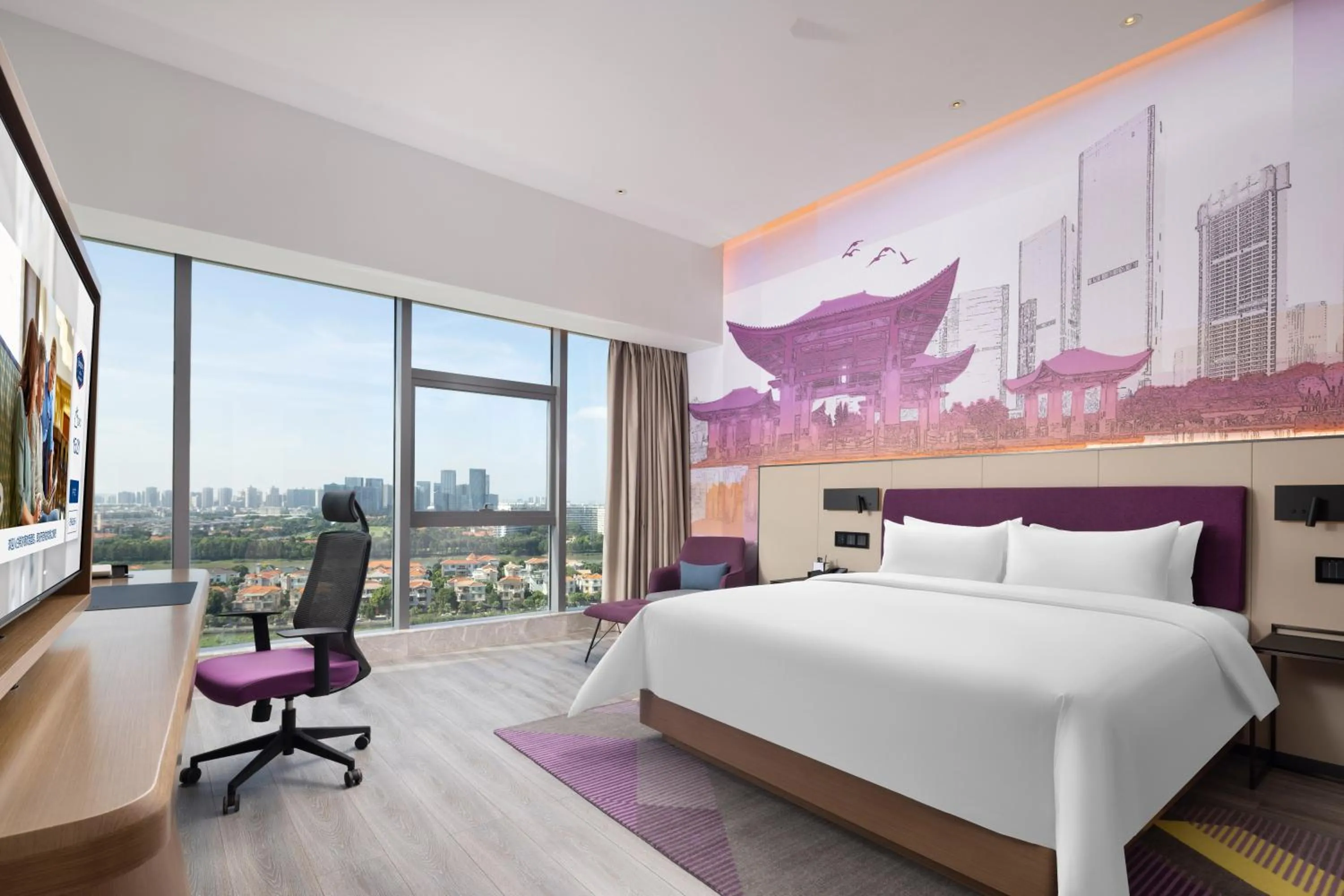 Photo of the whole room, Bed in Hampton By Hilton Foshan Shunde Chencun