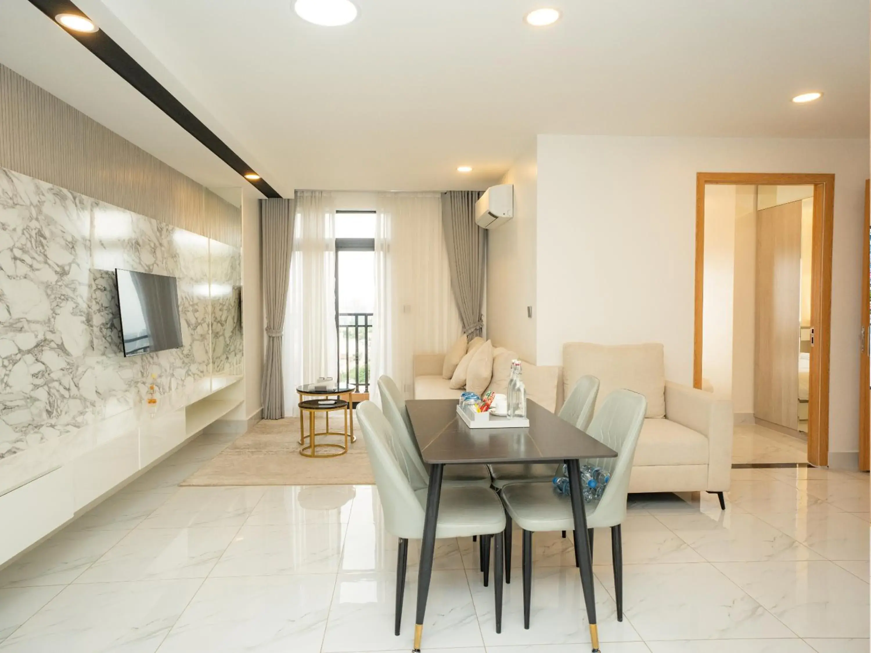 Living room in TV-Tower 1 Living room in TV-Tower 1