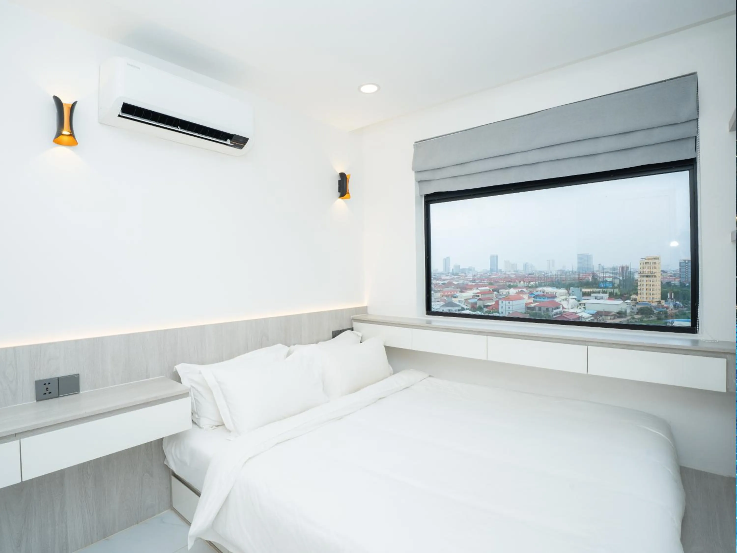 Bedroom, Bed in TV-Tower 1