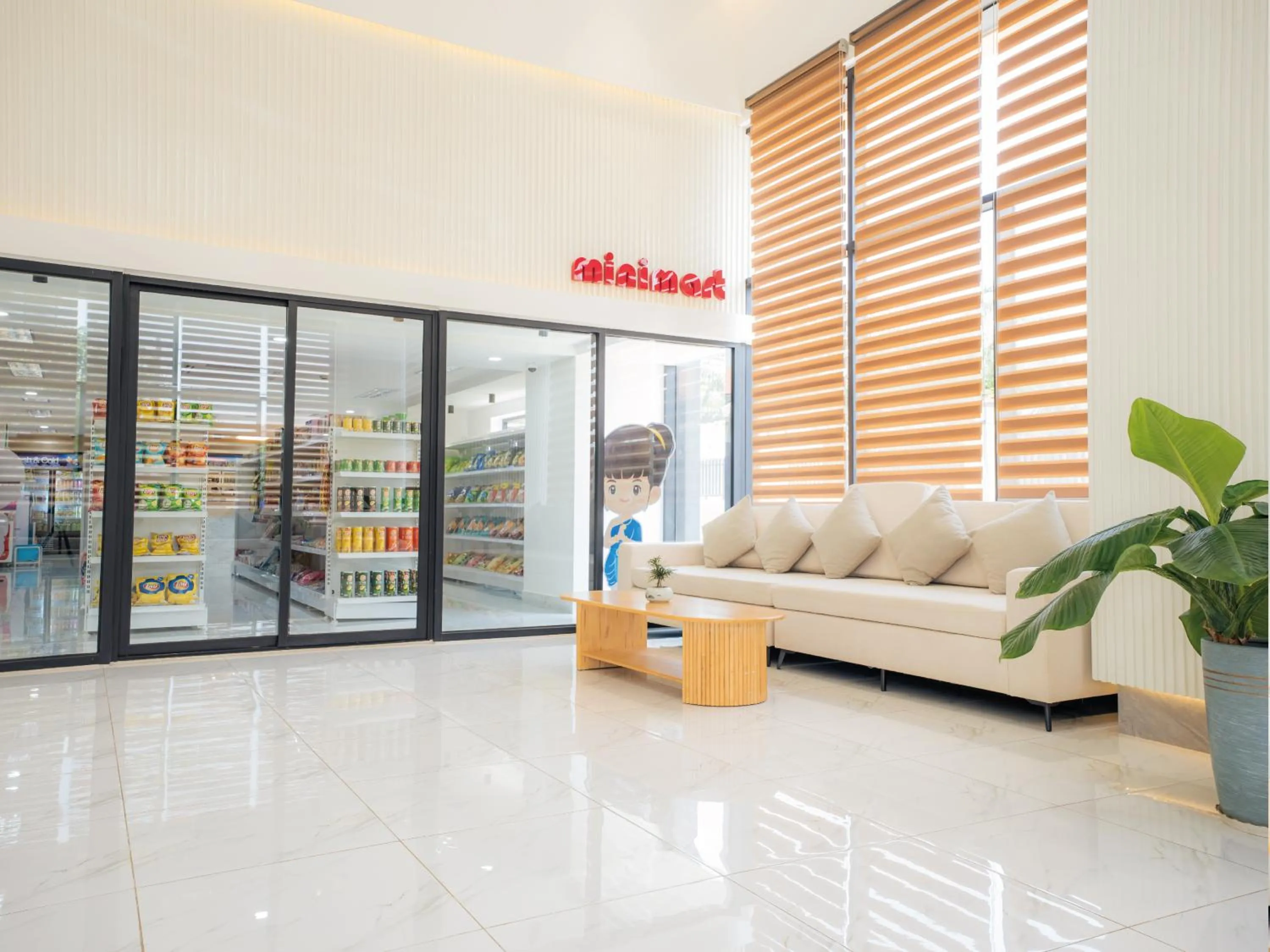 Seating area in TV-Tower 1