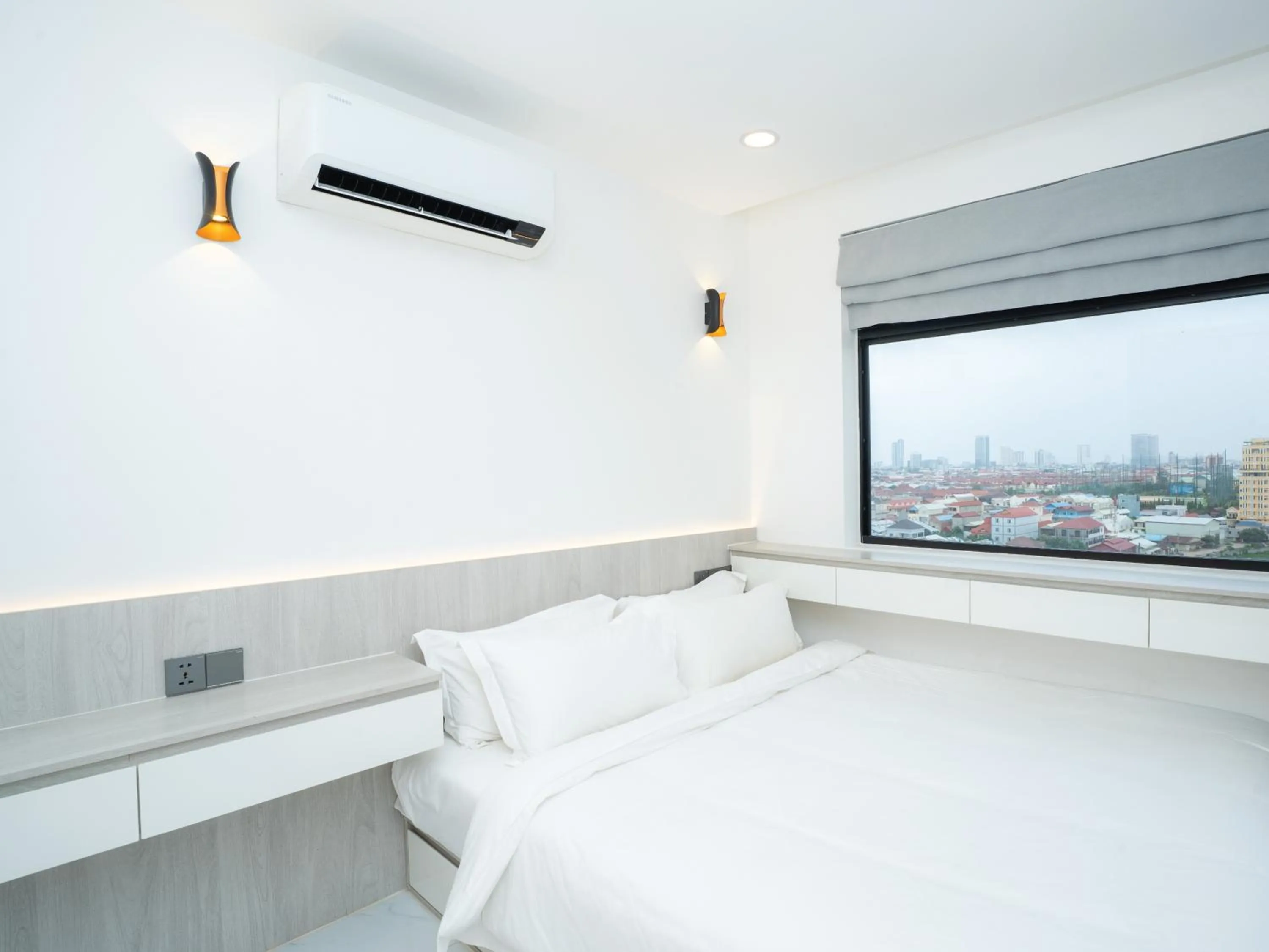 Bedroom, Bed in TV-Tower 1