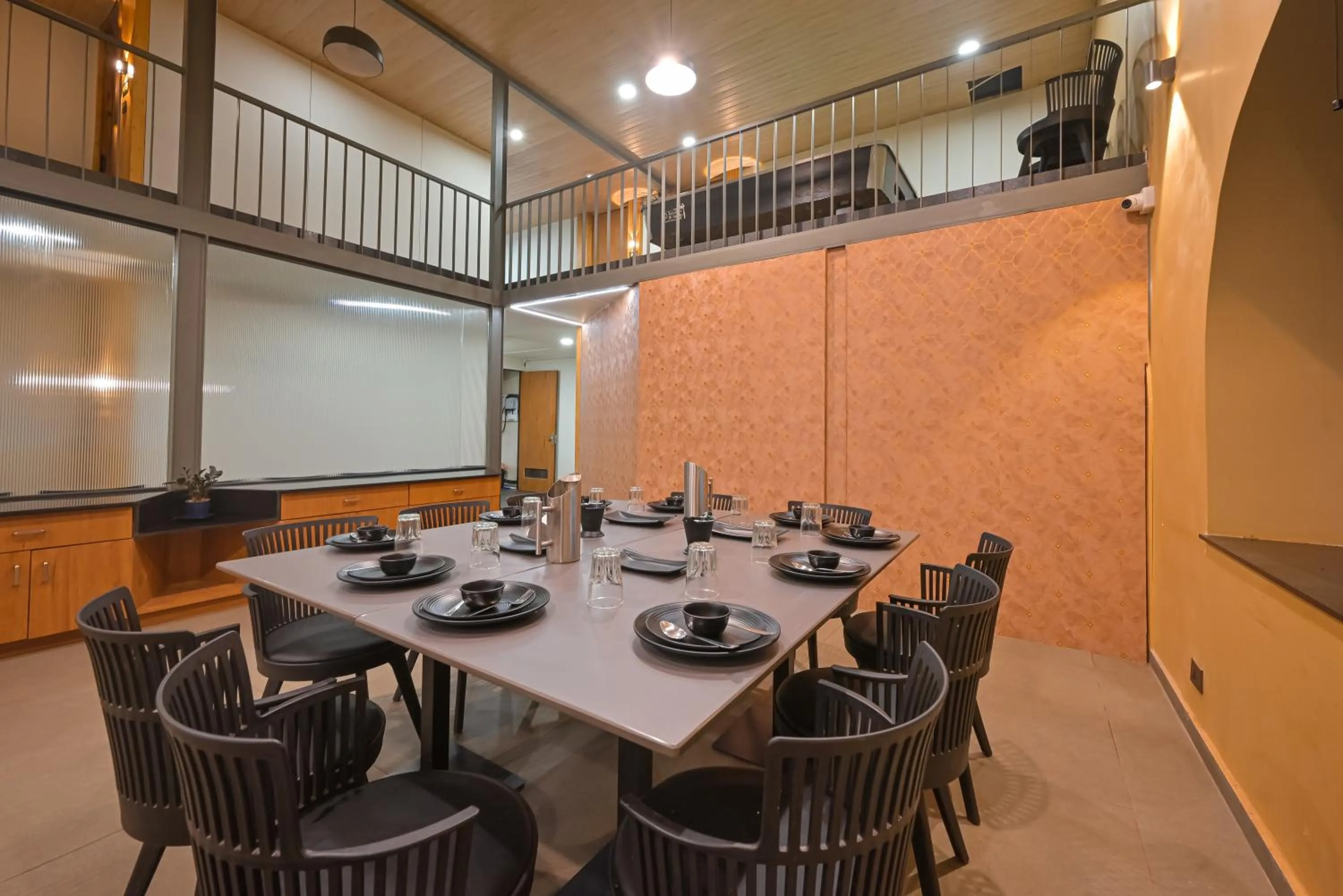 Living room in Bliss Nirvana Resort, Lonavala