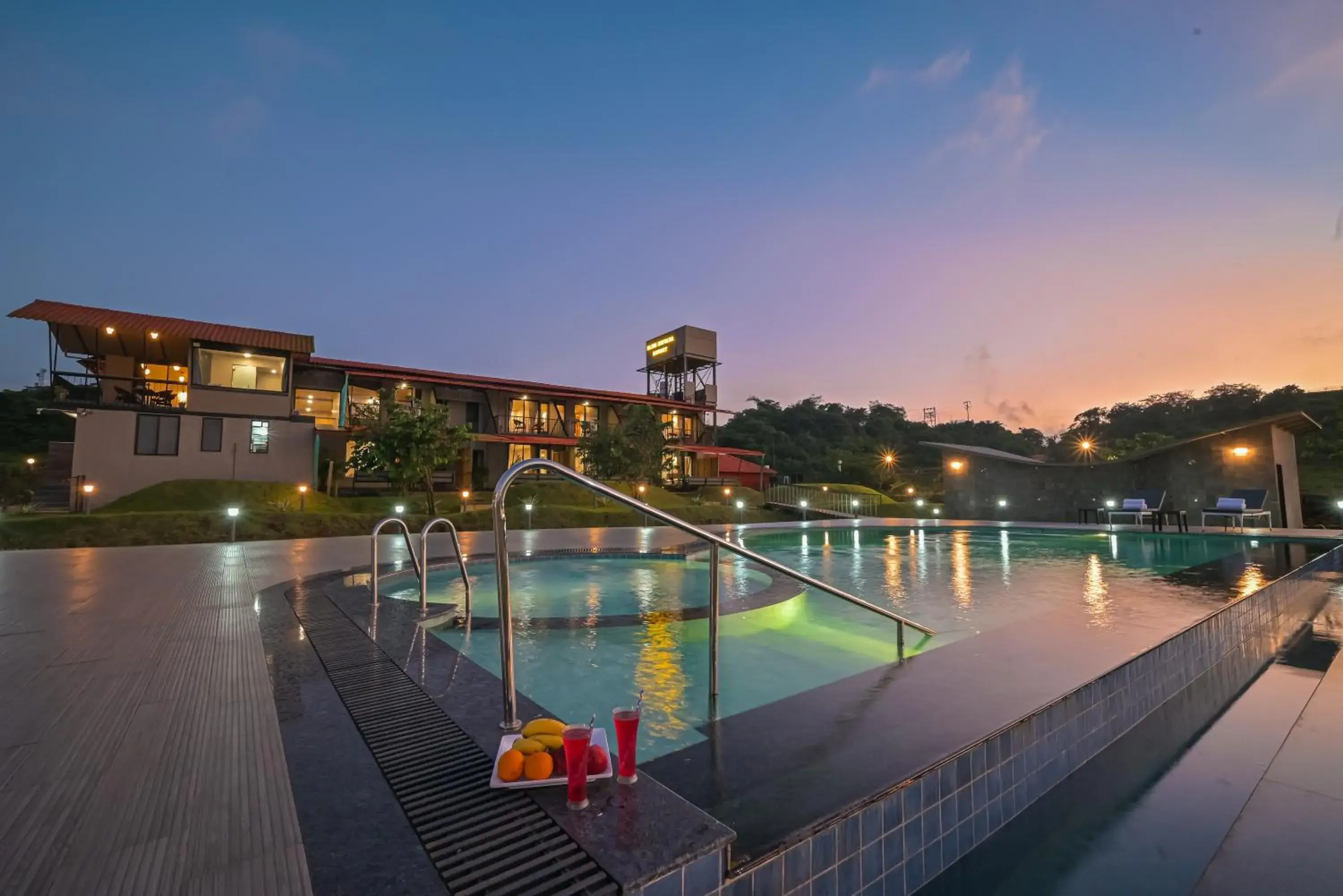 Property building in Bliss Nirvana Resort, Lonavala Property building in Bliss Nirvana Resort, Lonavala