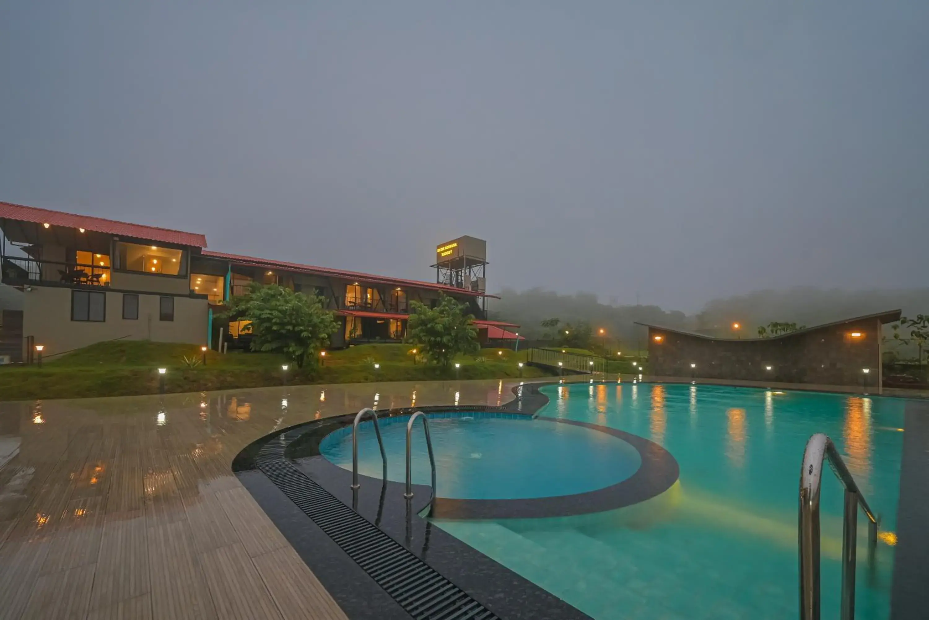 Property building in Bliss Nirvana Resort, Lonavala Property building in Bliss Nirvana Resort, Lonavala