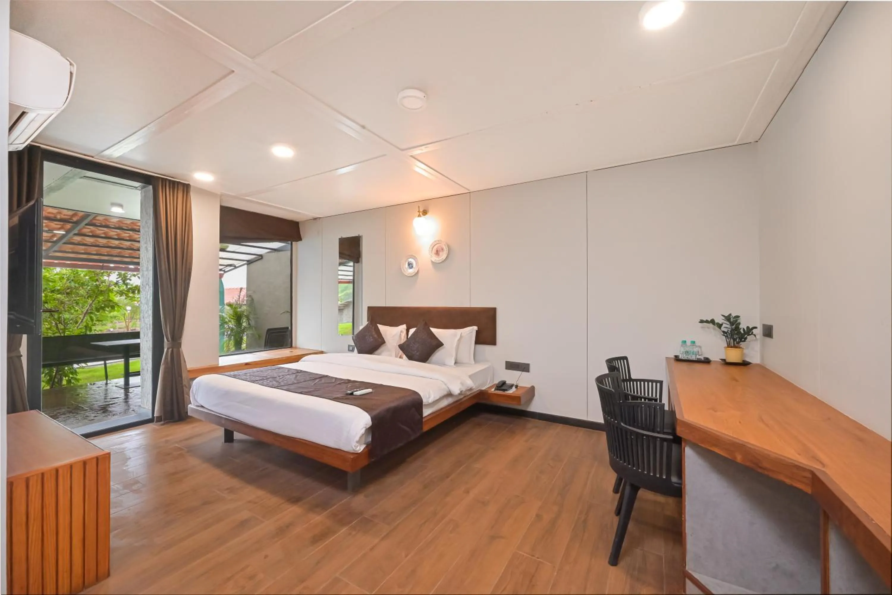 Bed in Bliss Nirvana Resort, Lonavala