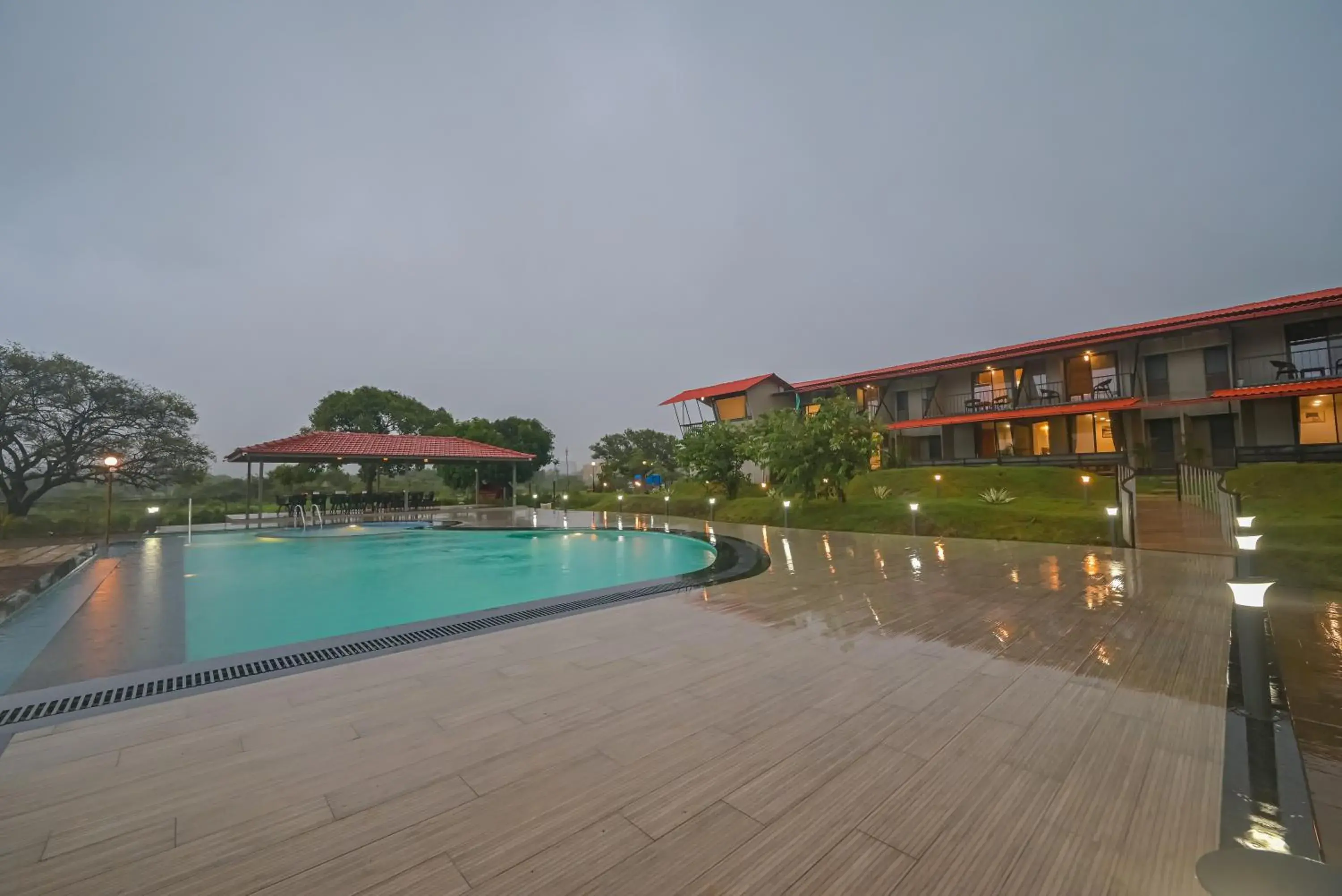 Property building in Bliss Nirvana Resort, Lonavala Property building in Bliss Nirvana Resort, Lonavala