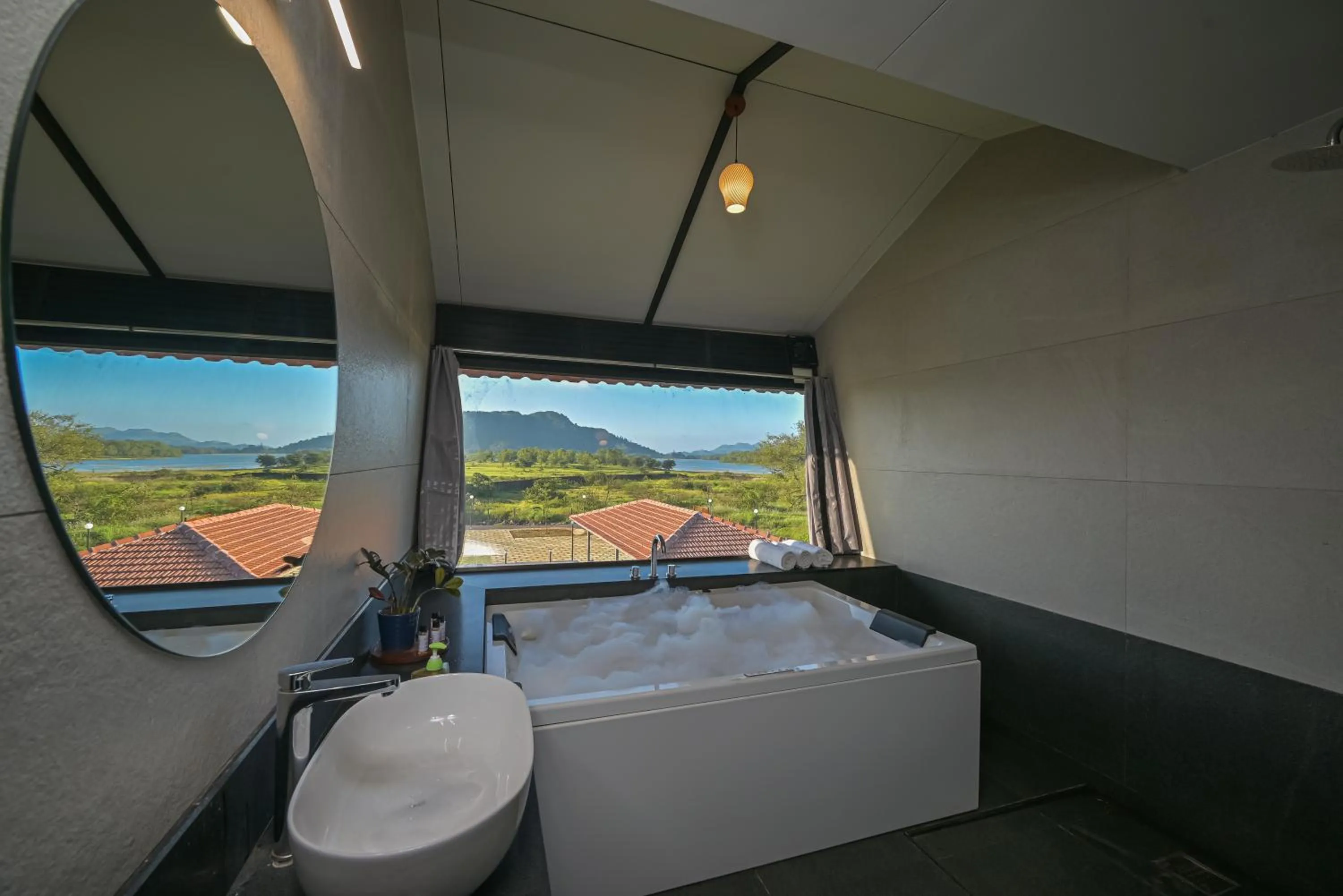 Natural landscape in Bliss Nirvana Resort, Lonavala